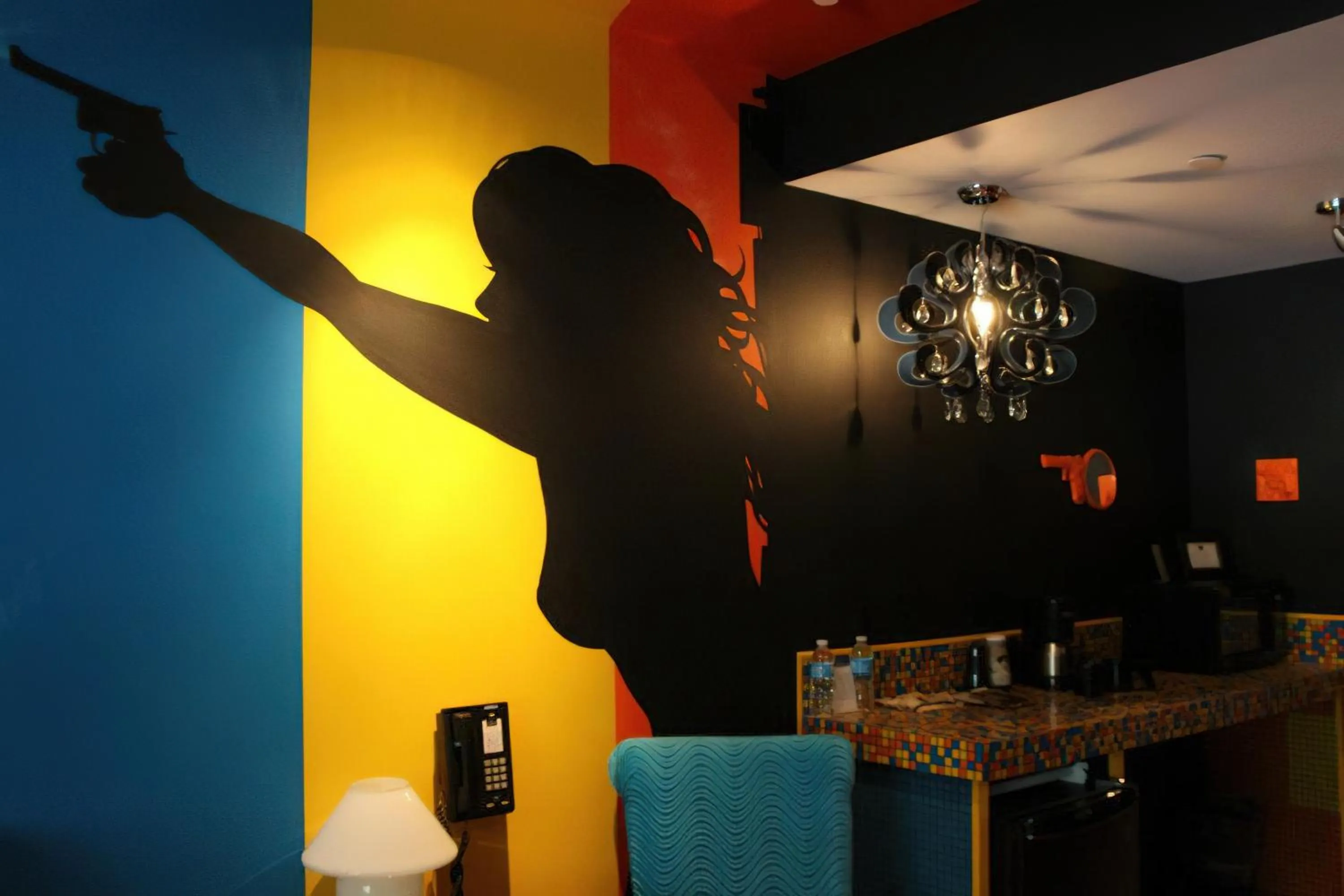 Seating area in The Roxbury