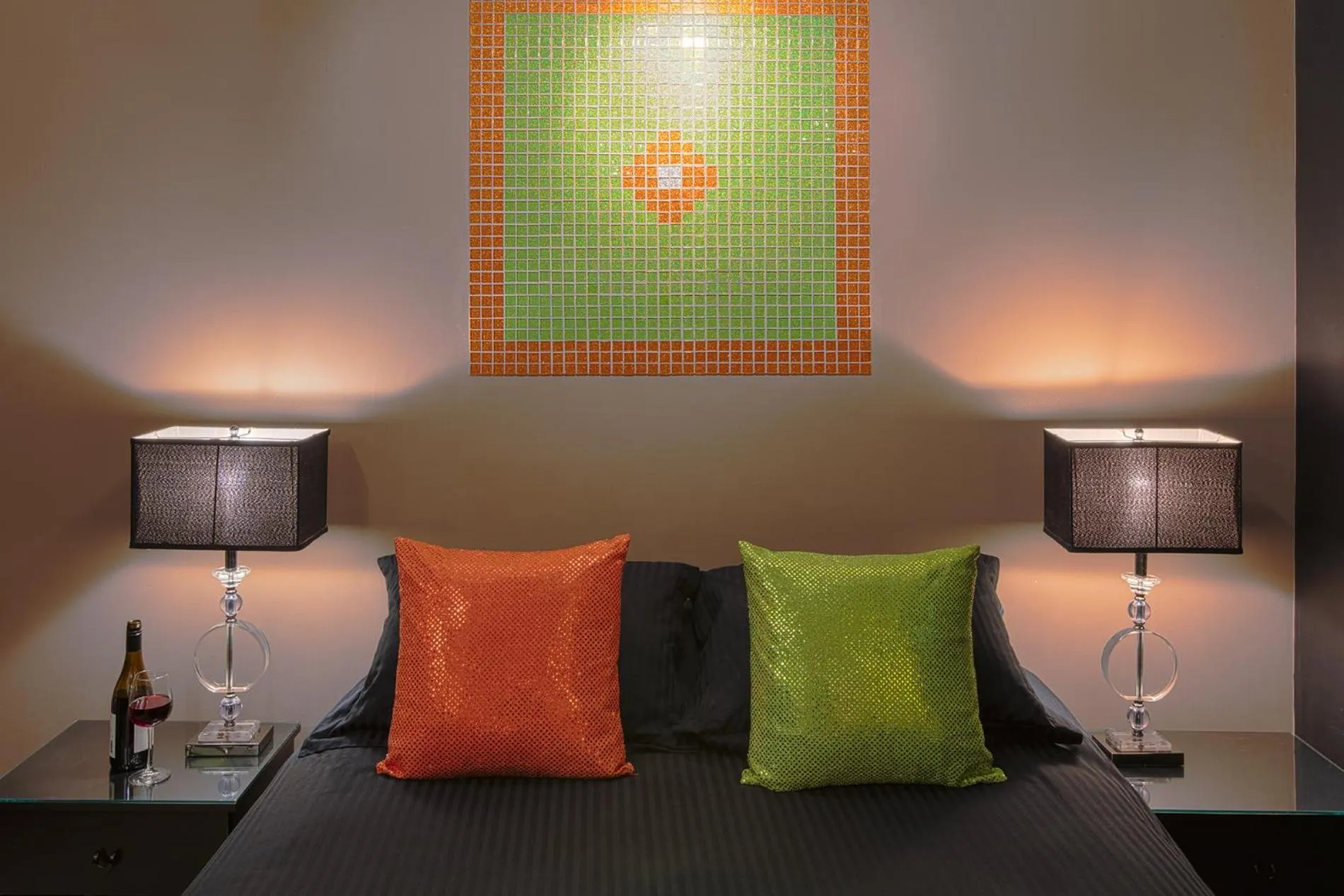 Bedroom in The Roxbury