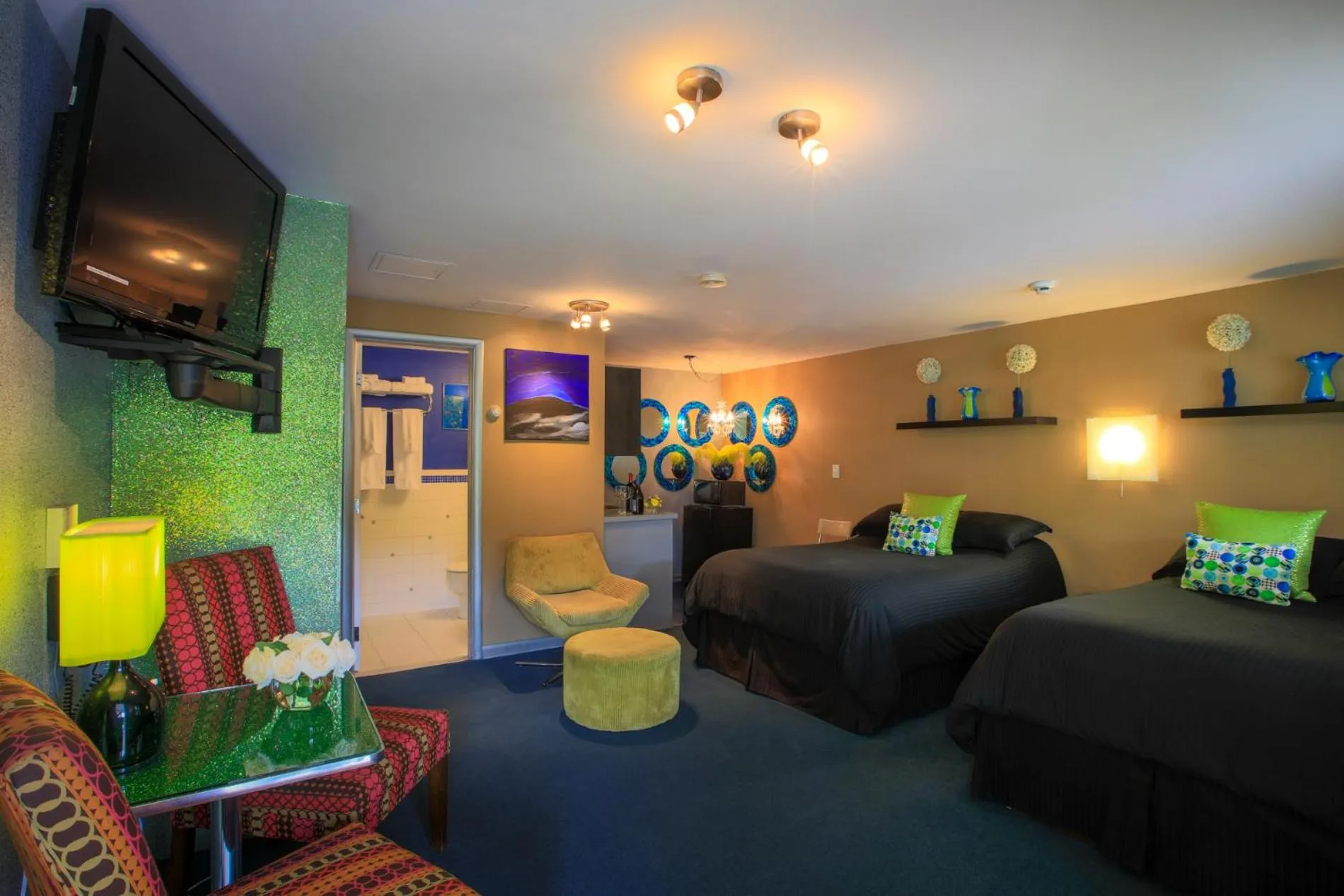 Bedroom in The Roxbury