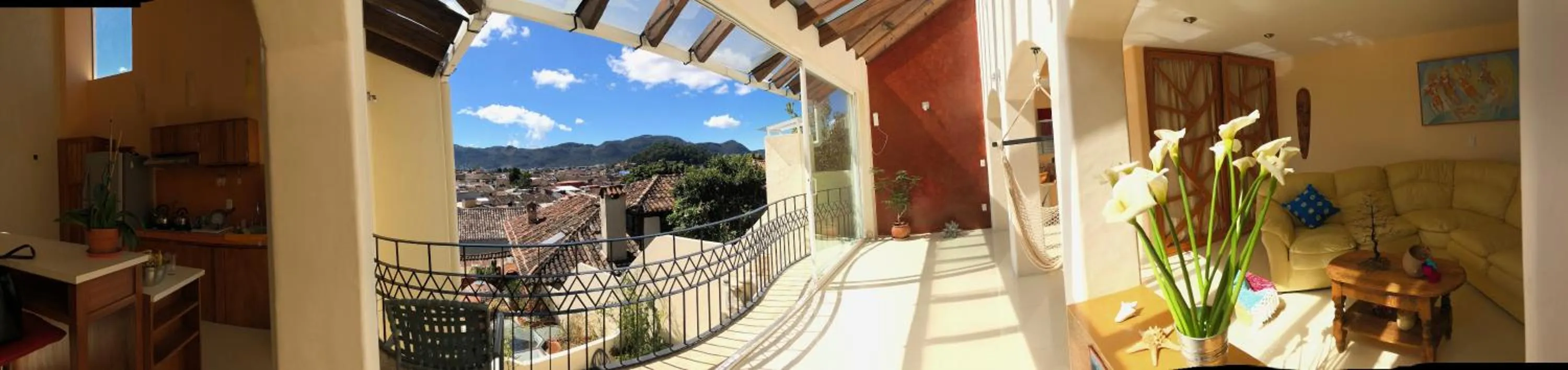 Balcony/Terrace in Magnolias Boutique Suites & SPA