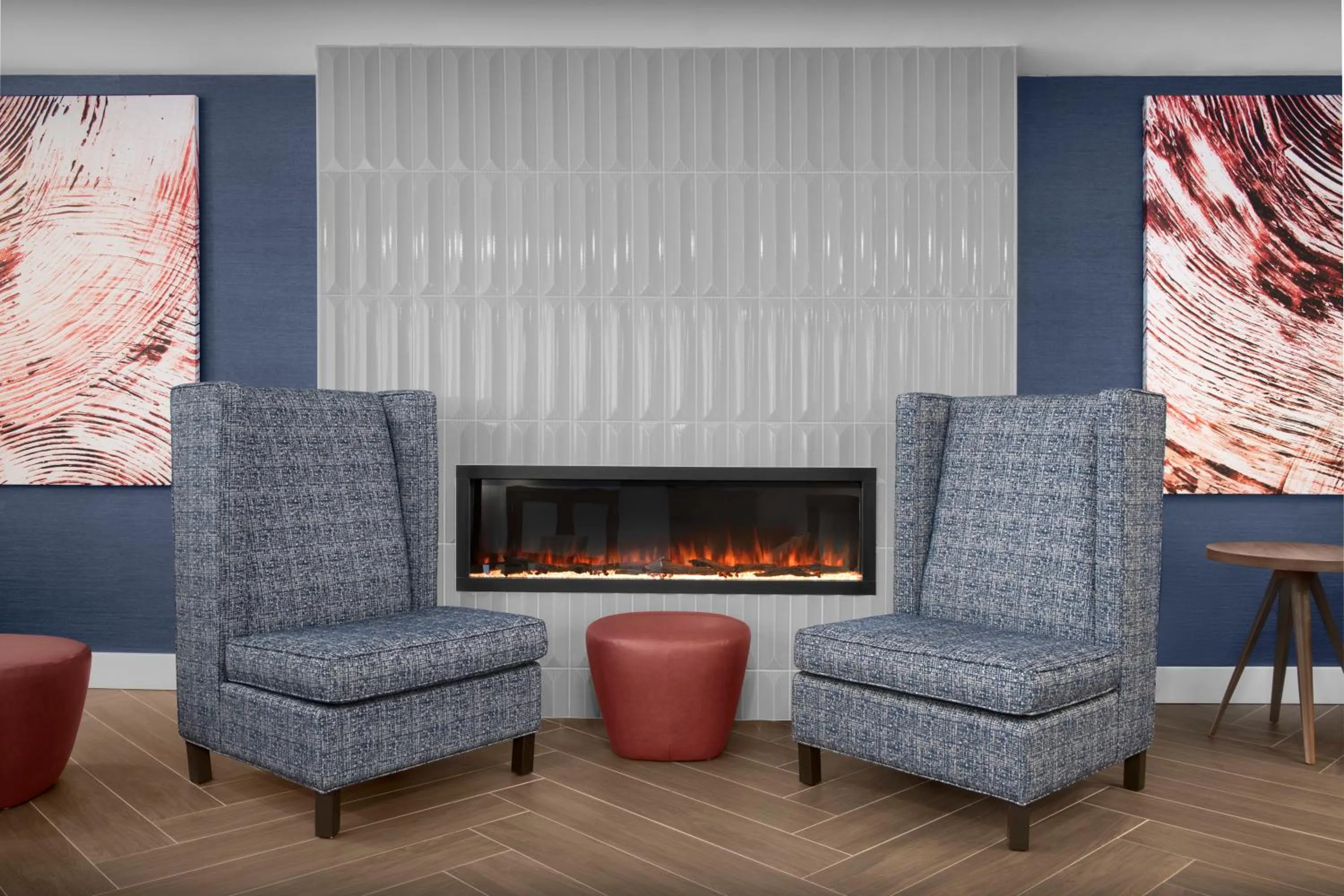 Lobby or reception in Hampton Inn Ithaca