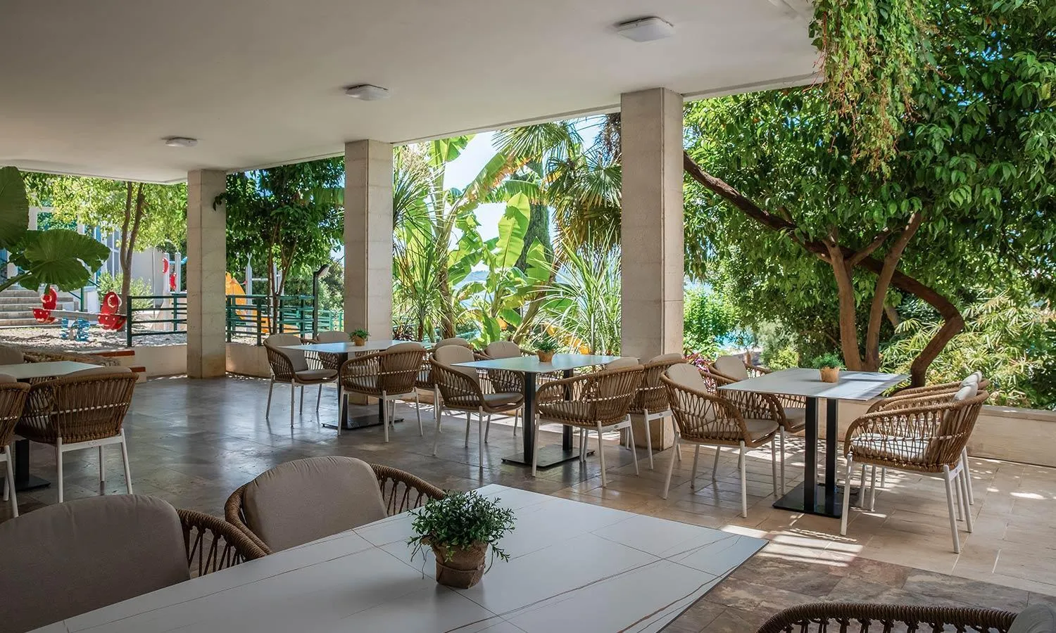 Balcony/Terrace in Orsan Maradiso Hotel by Aminess