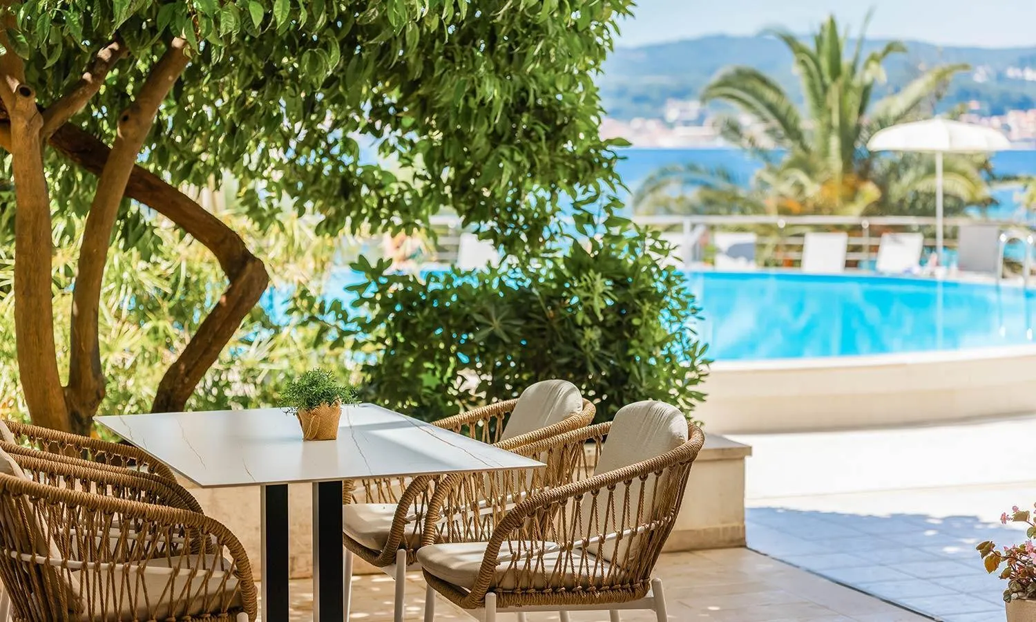 Balcony/Terrace in Orsan Maradiso Hotel by Aminess