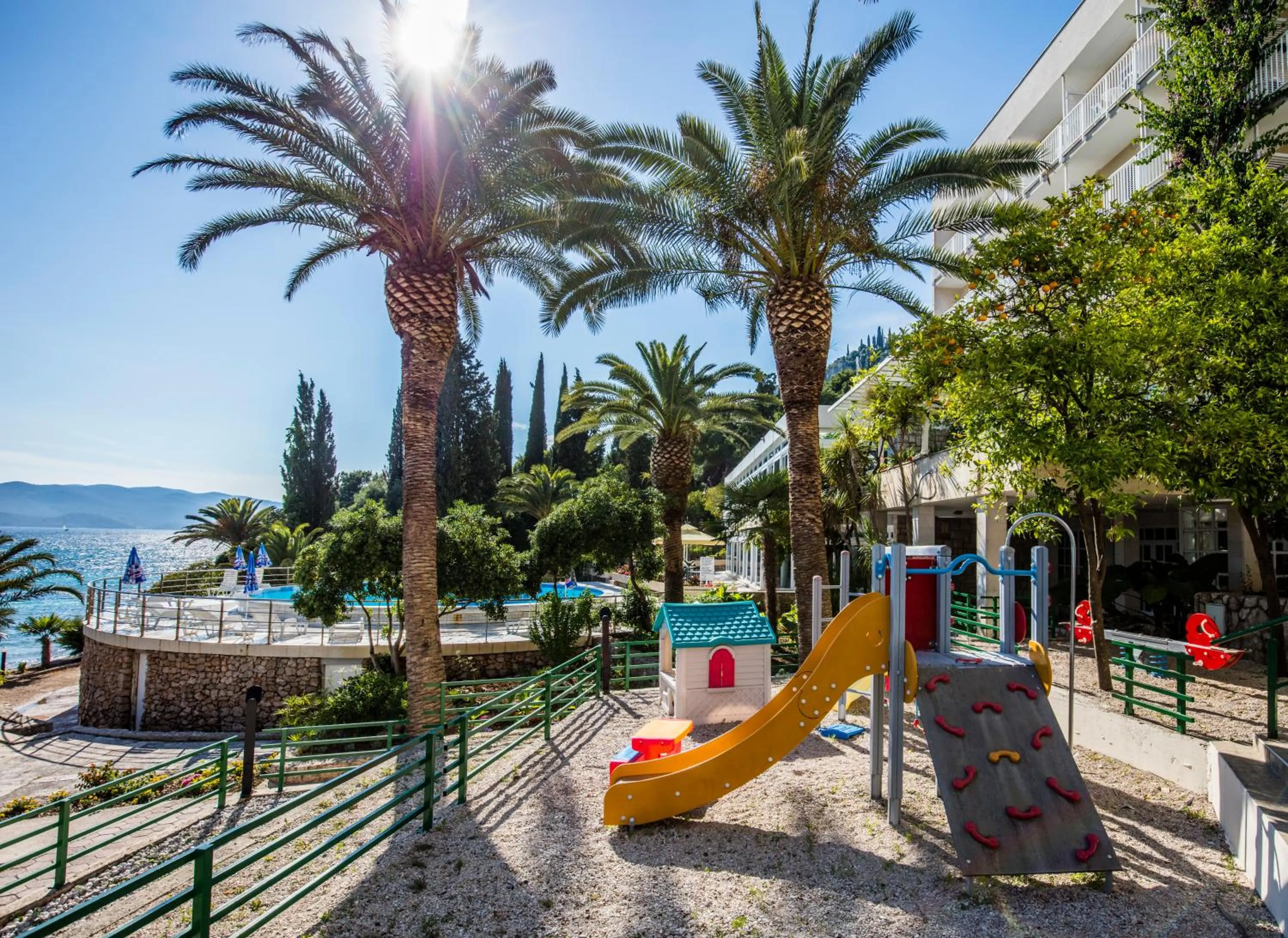Children play ground in Orsan Maradiso Hotel by Aminess