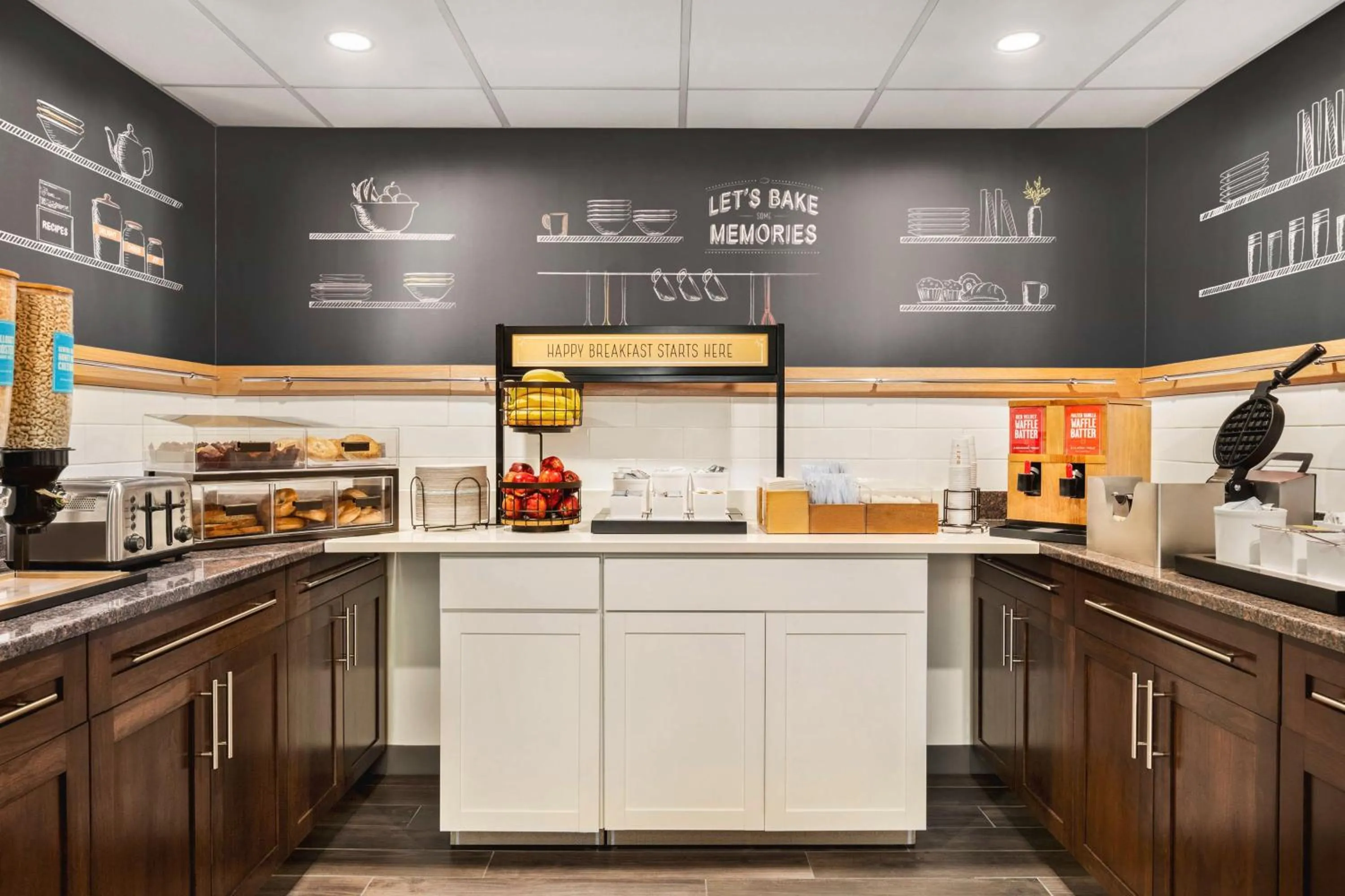 Breakfast in Hampton Inn Quakertown