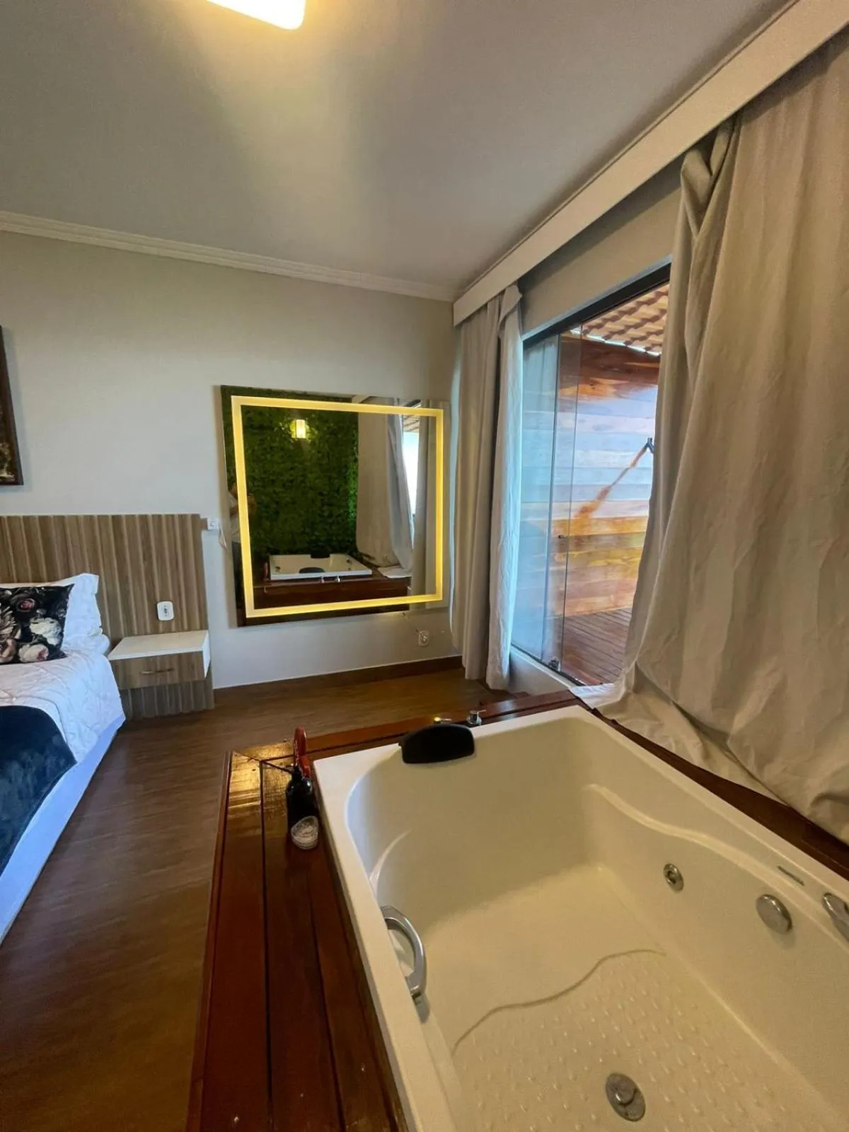 Bed in Pousada e Restaurante Vista Turquesa