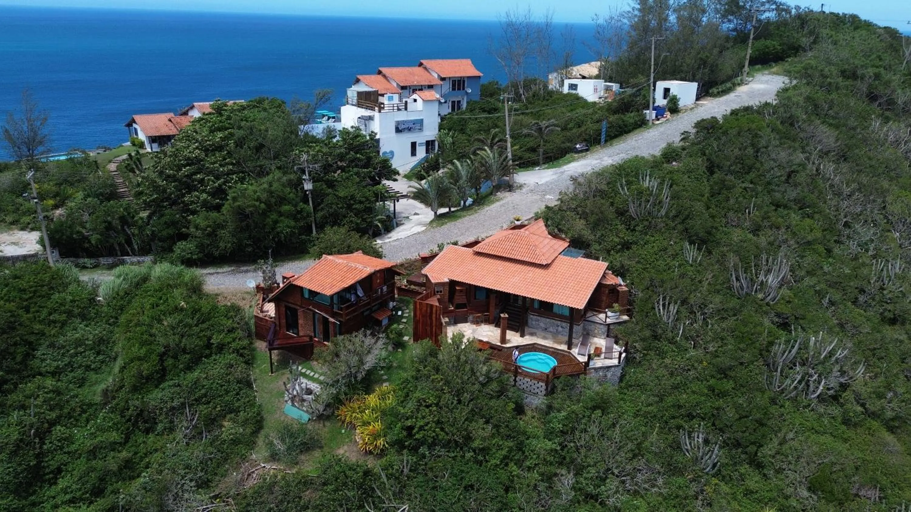 Property building in Pousada e Restaurante Vista Turquesa