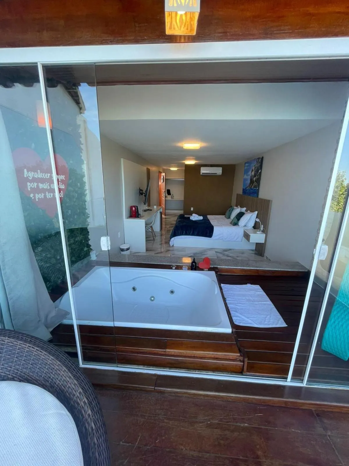 Bed in Pousada e Restaurante Vista Turquesa