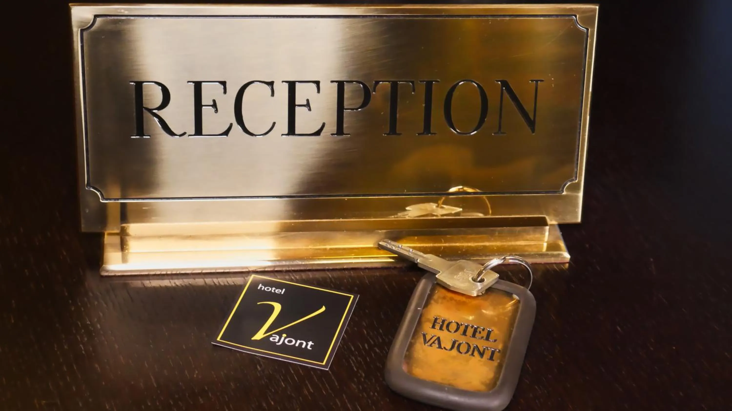 Lobby or reception in hotel Vajont