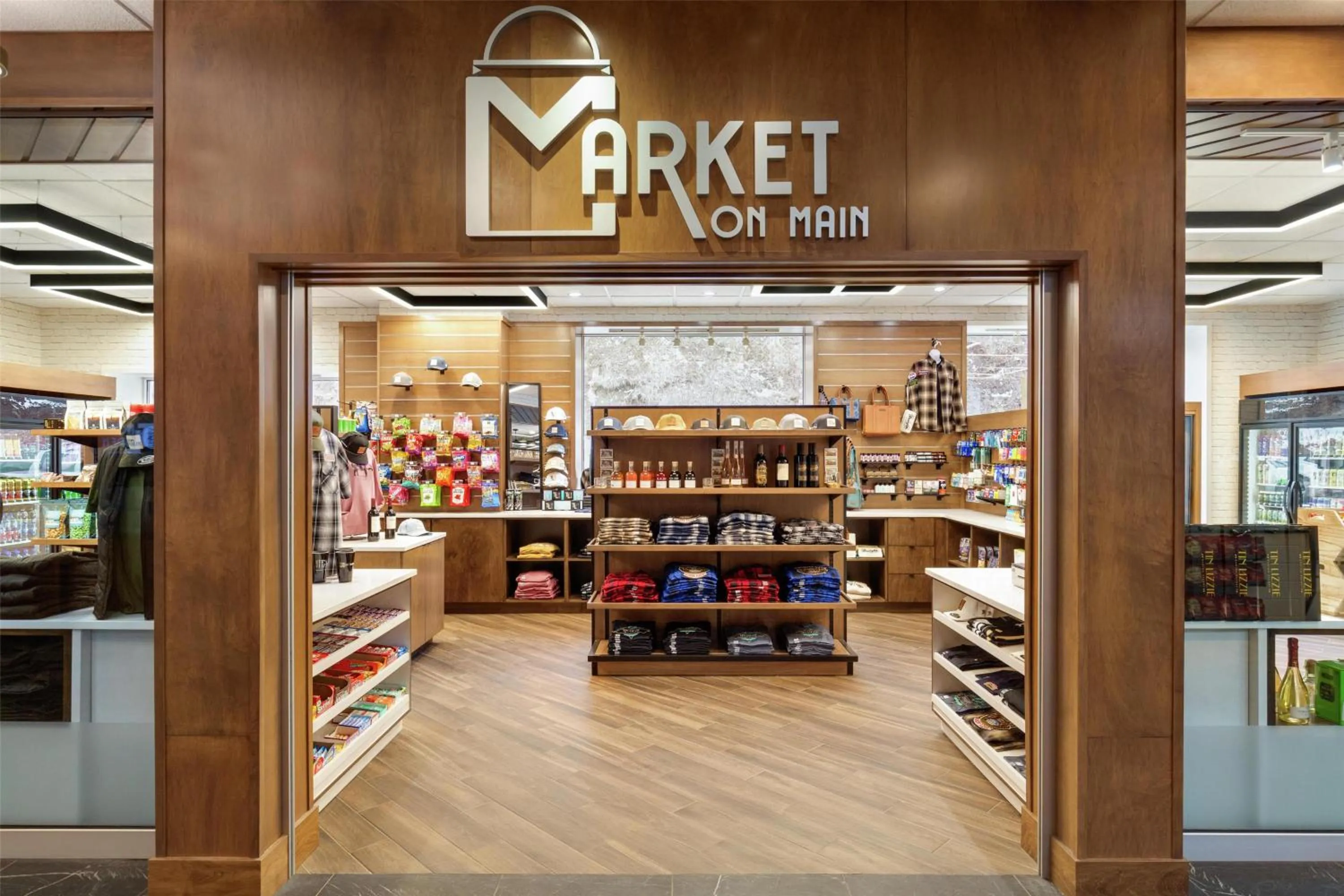 On-site shops in Hampton Inn at Tin Lizzie Gaming Resort