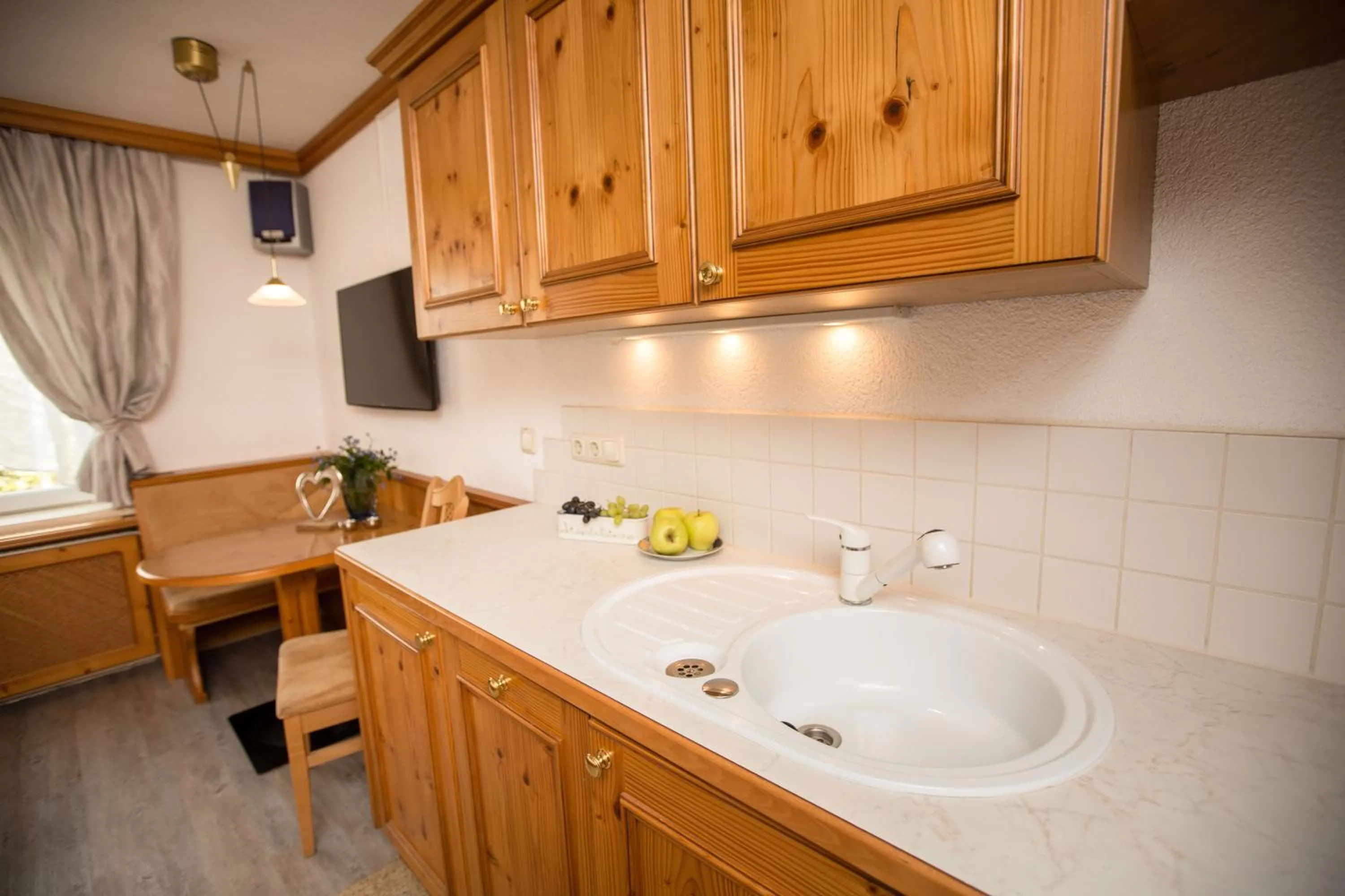 kitchen in Pension Knoll
