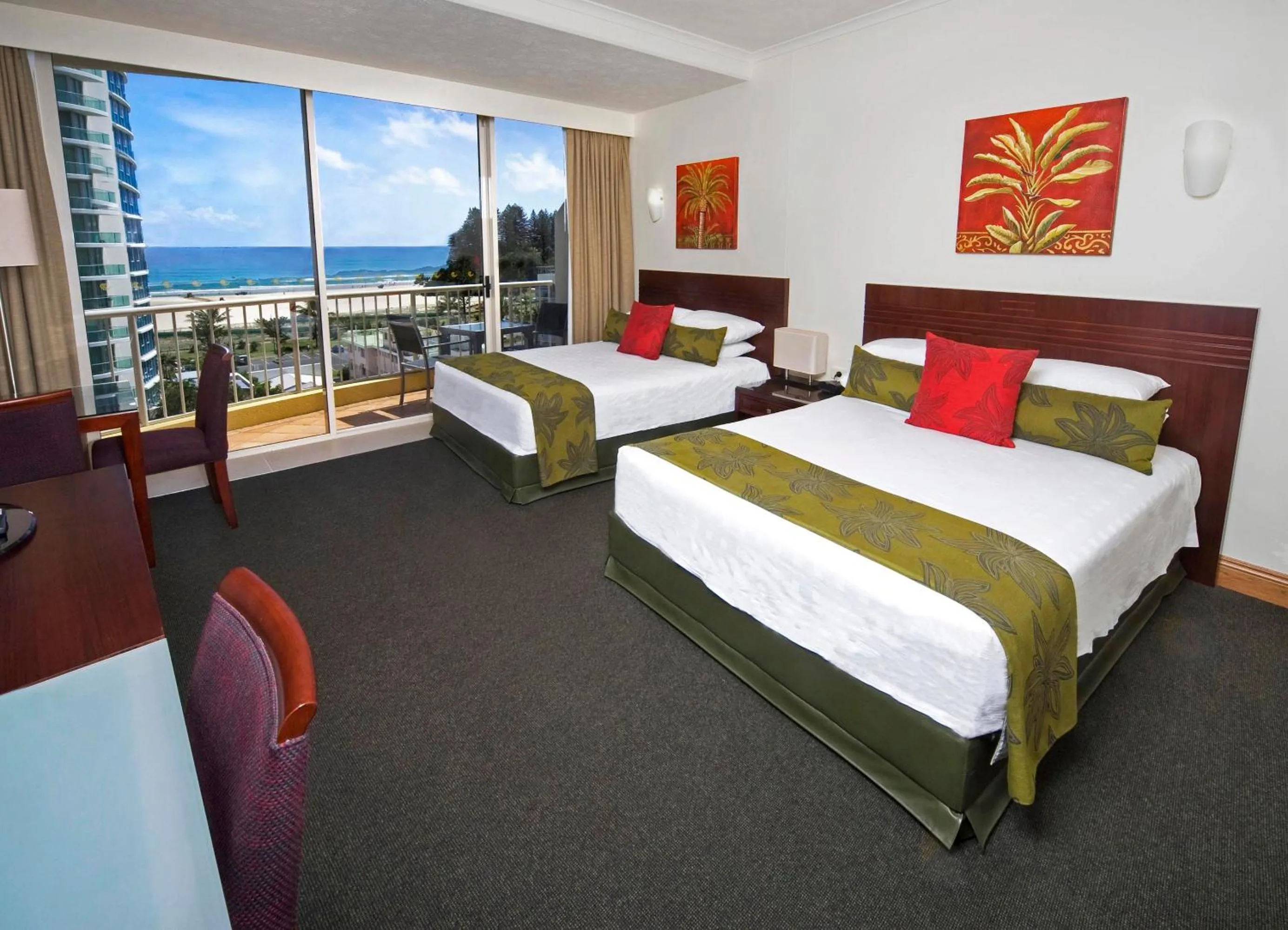 Bedroom, Bed in Mantra Twin Towns