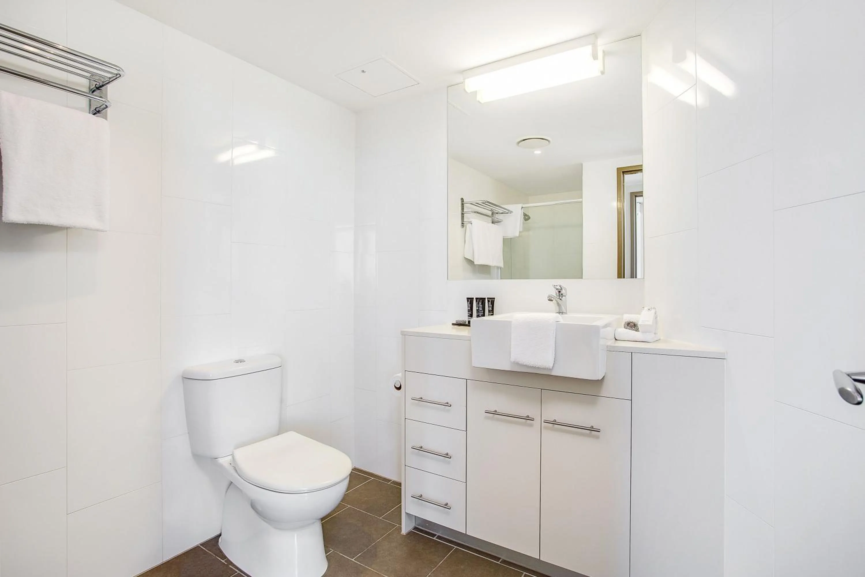 Bathroom in Mantra Twin Towns