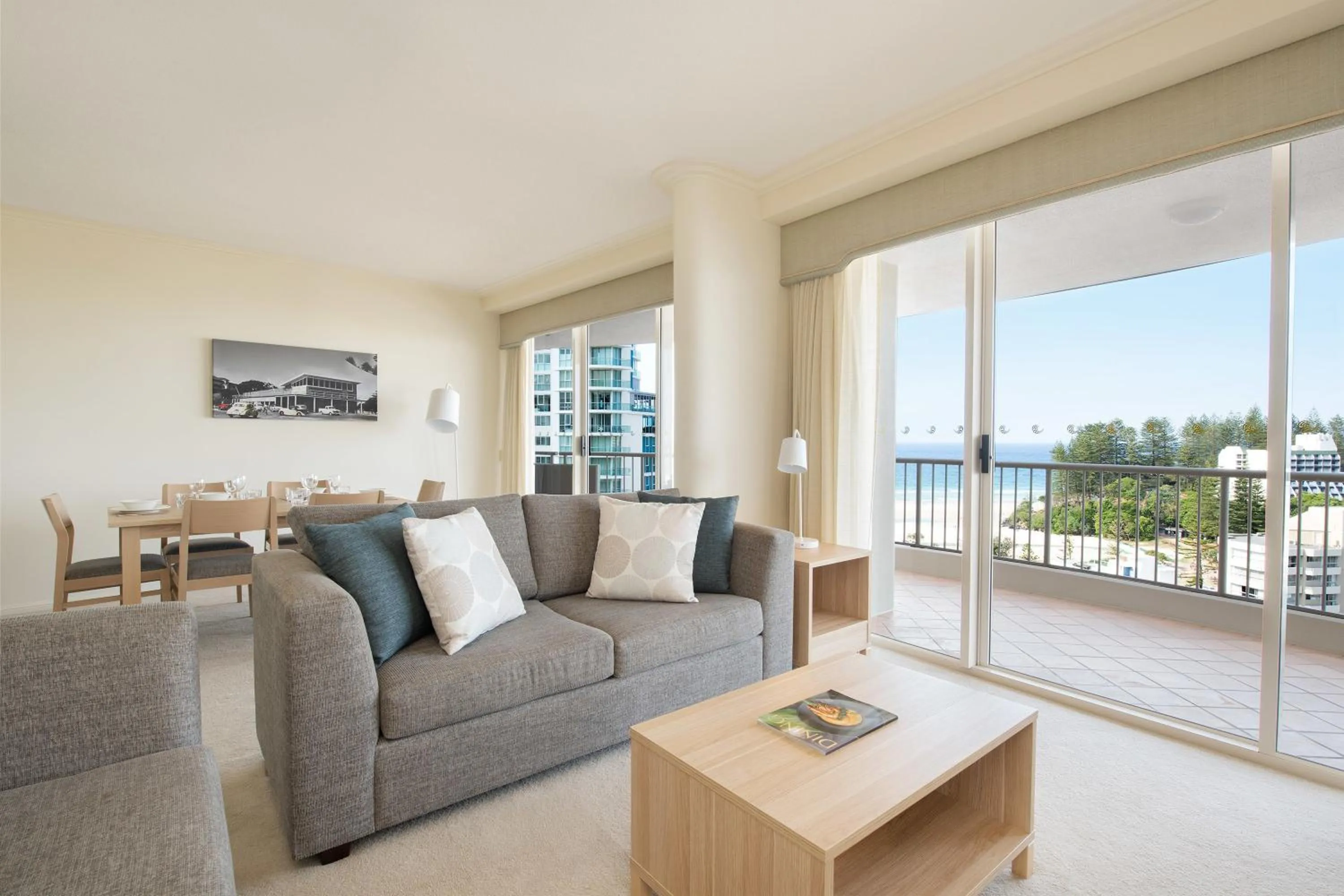 Living room in Mantra Twin Towns