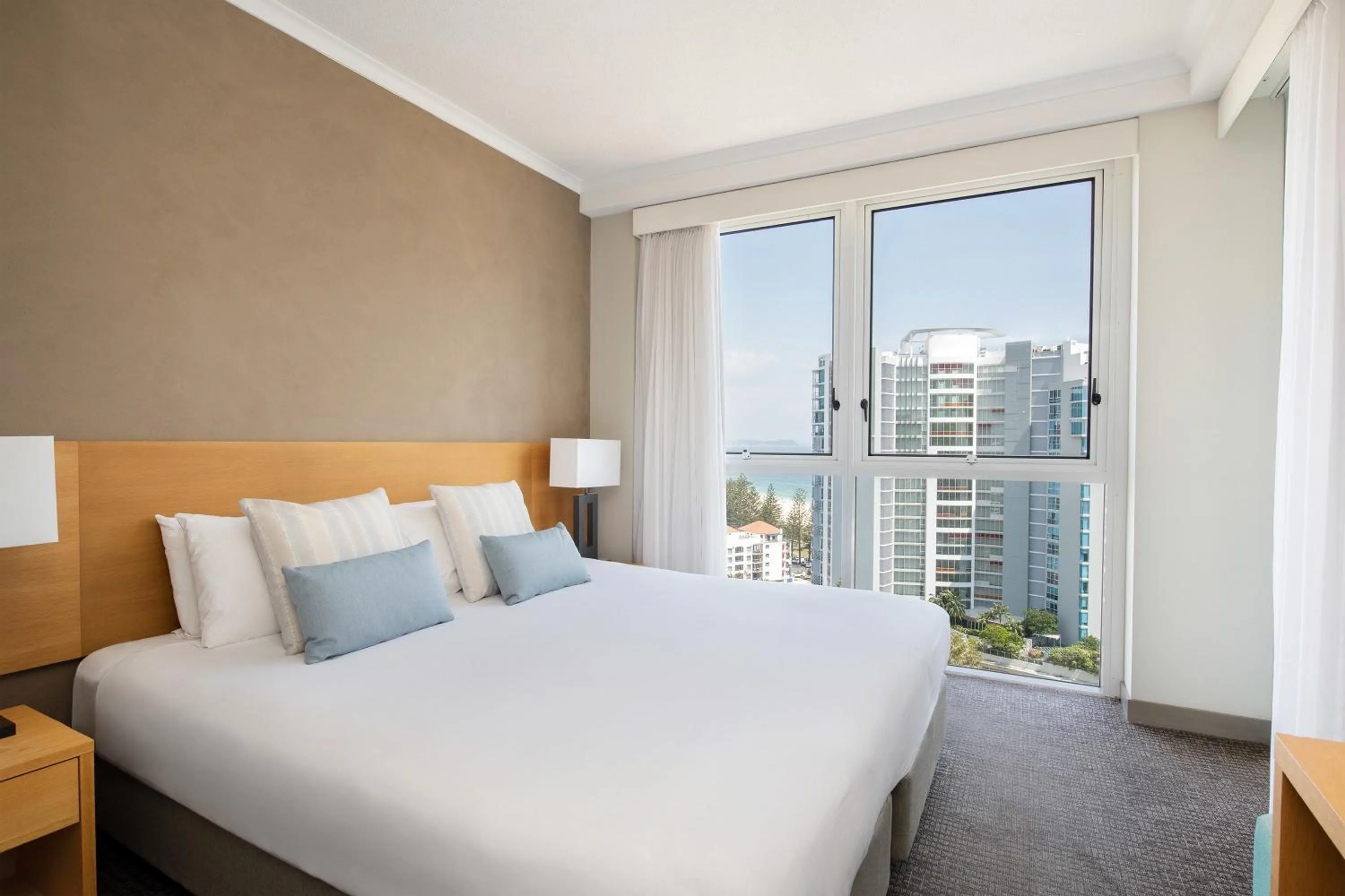 Bedroom, Bed in Mantra Twin Towns