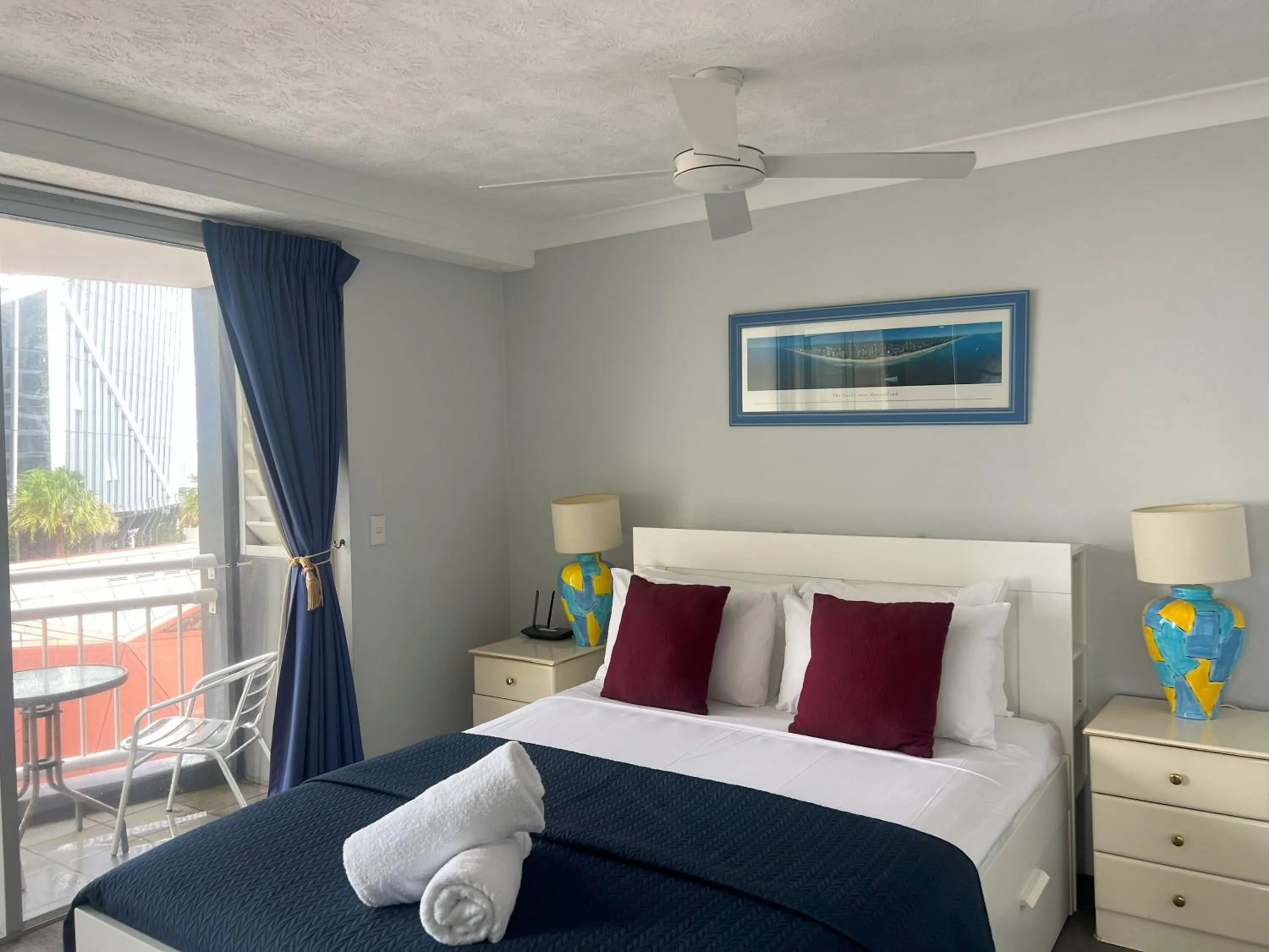 Bedroom, Bed in Wharf Boutique Apartments