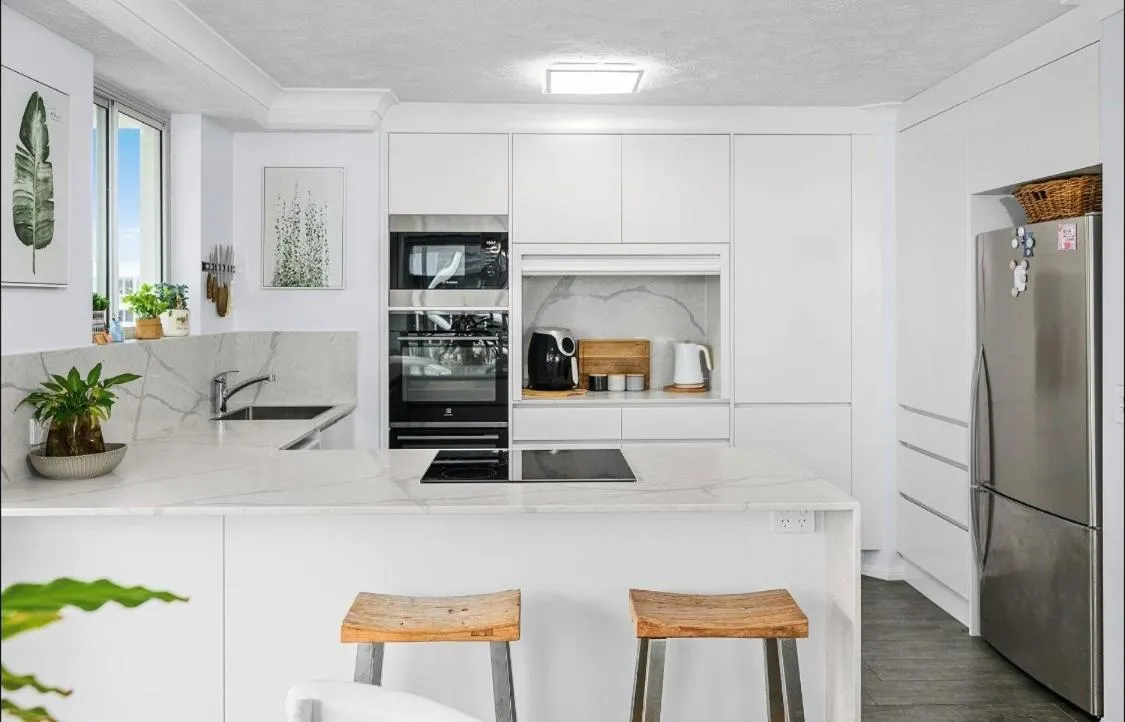 Kitchen or kitchenette in Wharf Boutique Apartments