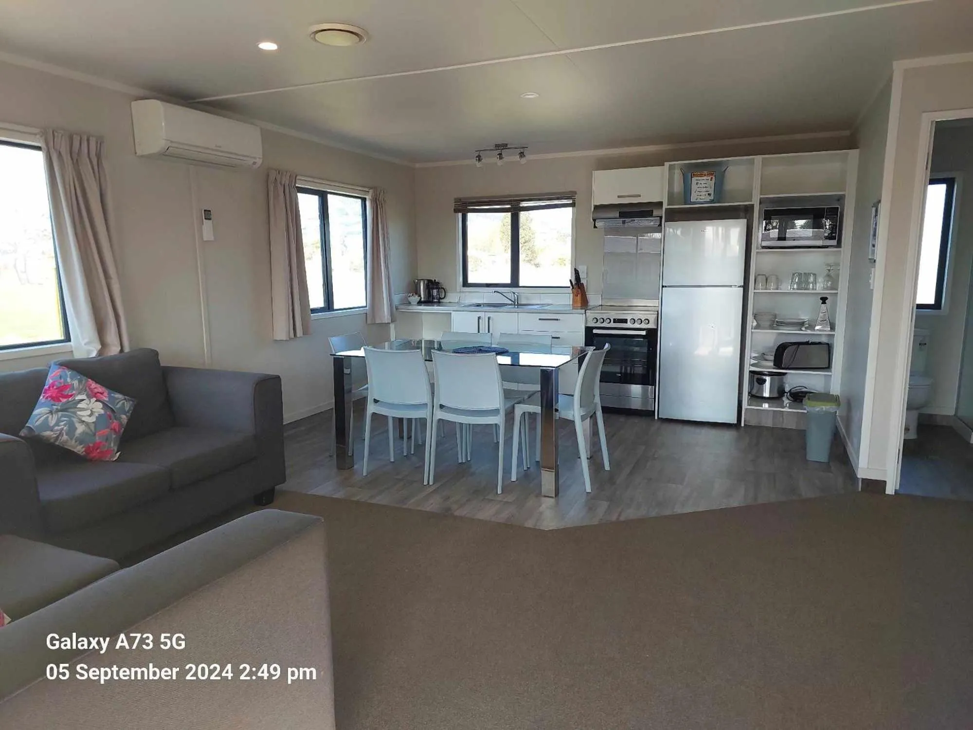 Kitchen or kitchenette in All Seasons Holiday Park