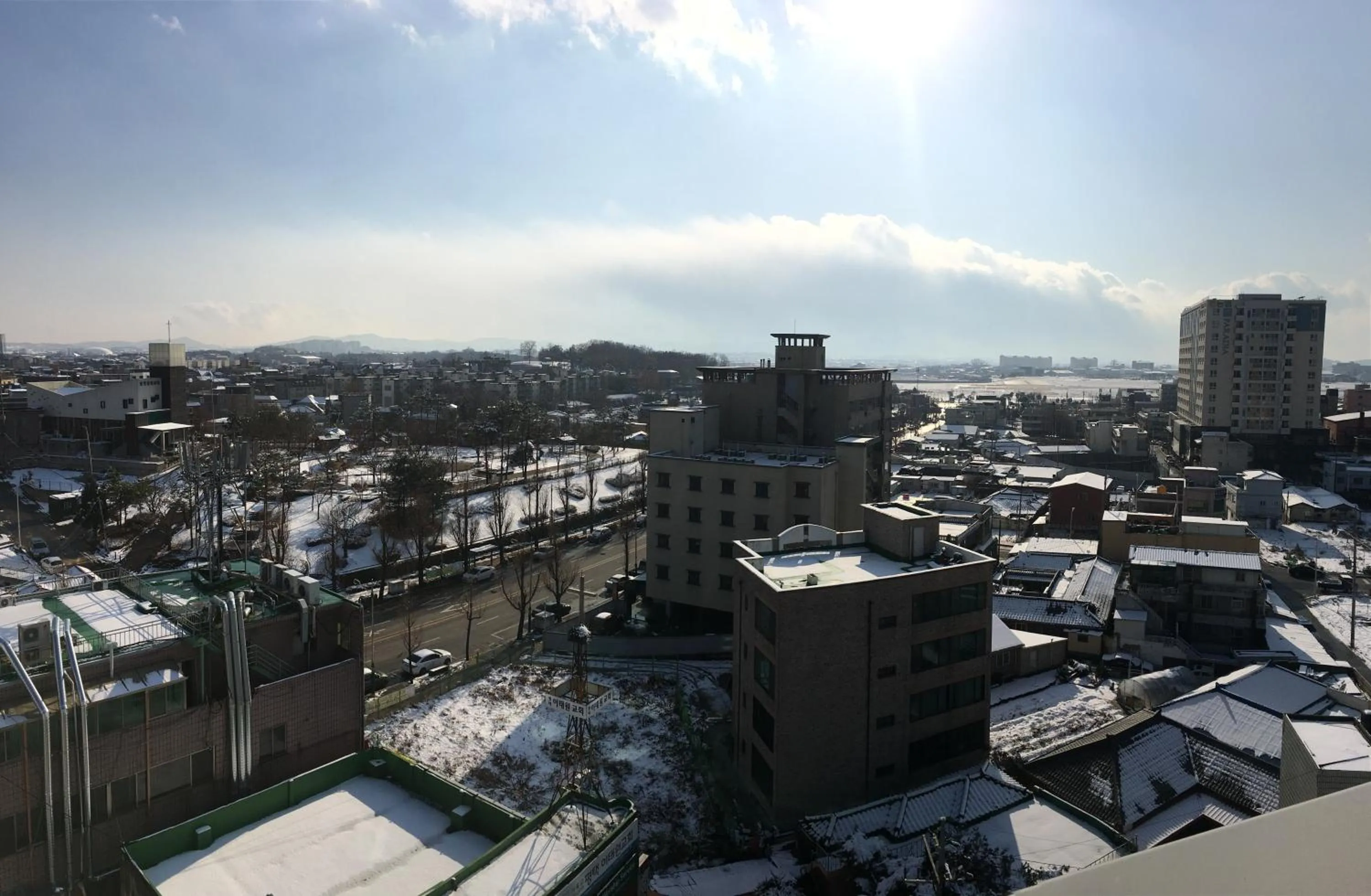Street view in Hotel Joy near Camp Humphres