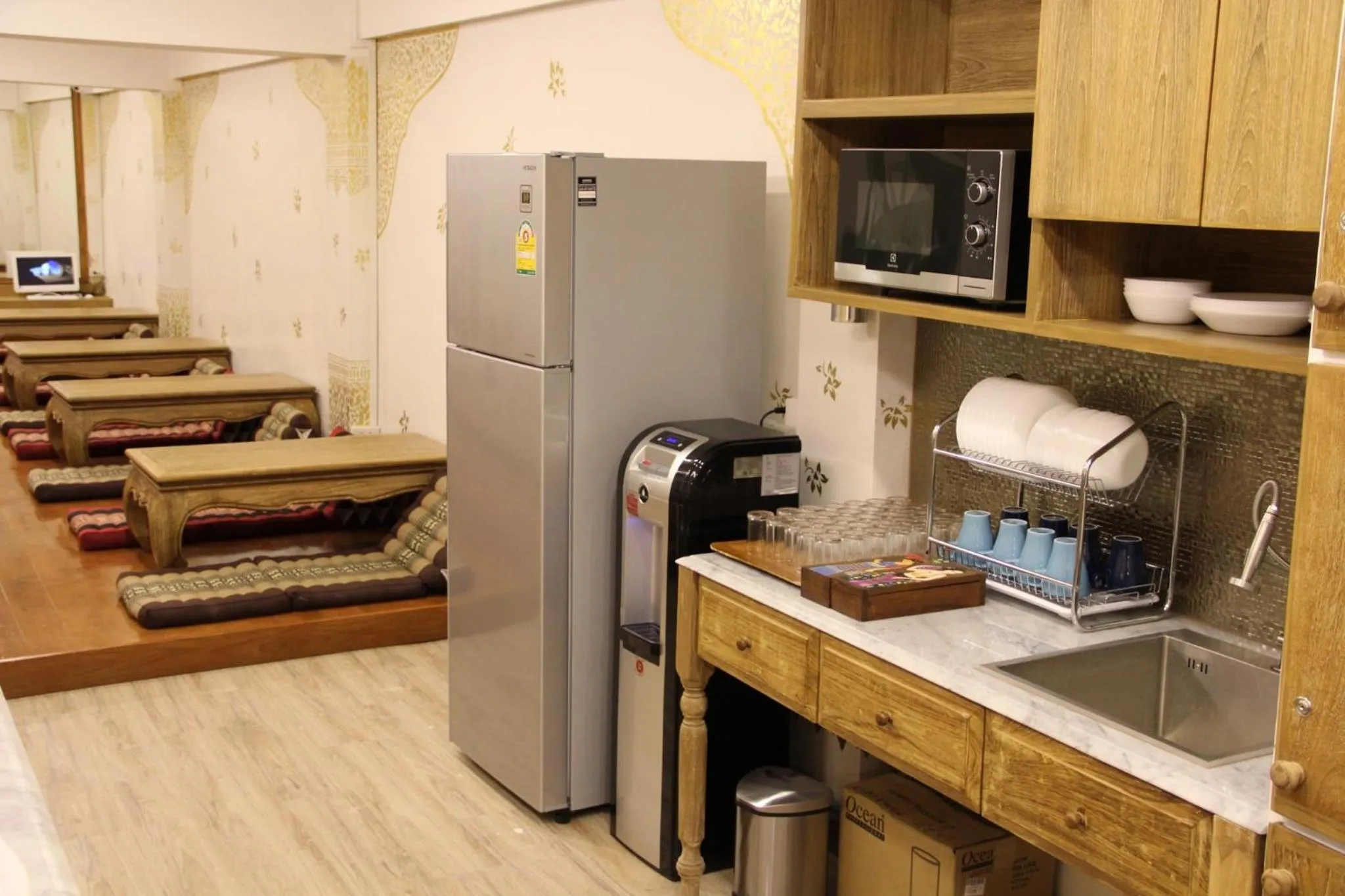 Coffee/tea facilities in Mariya Lady Hostel Suvarnabhumi Airport