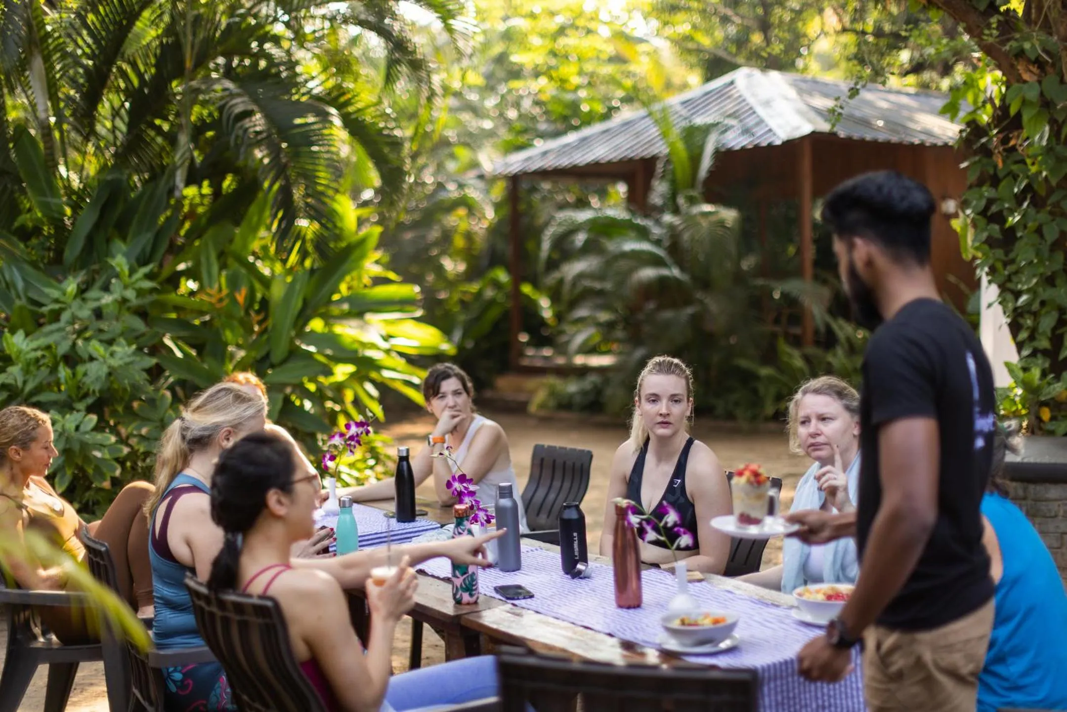 group of guests in Palm Forest Palolem