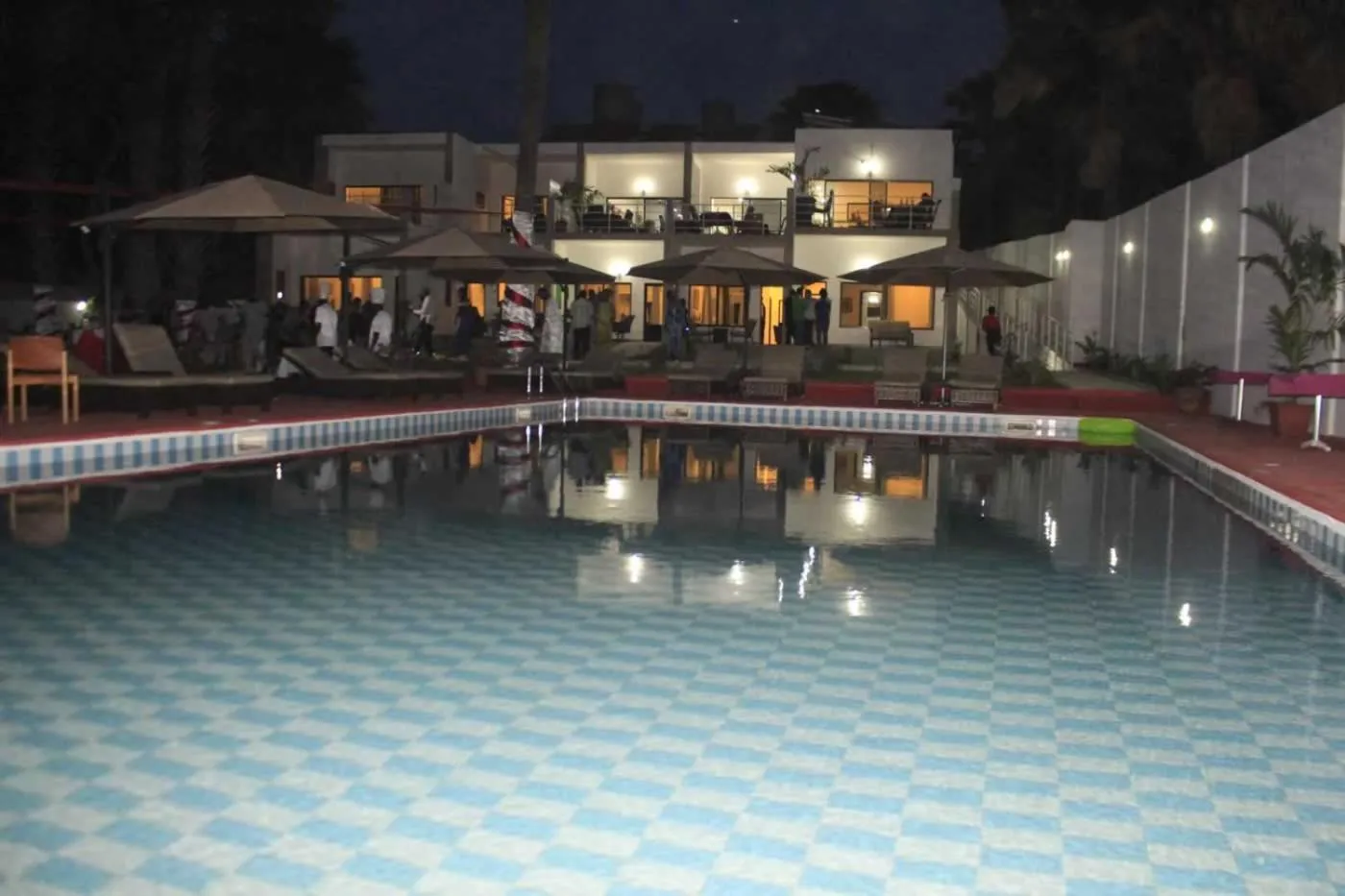 Patio in Swiss Boutique Hotel