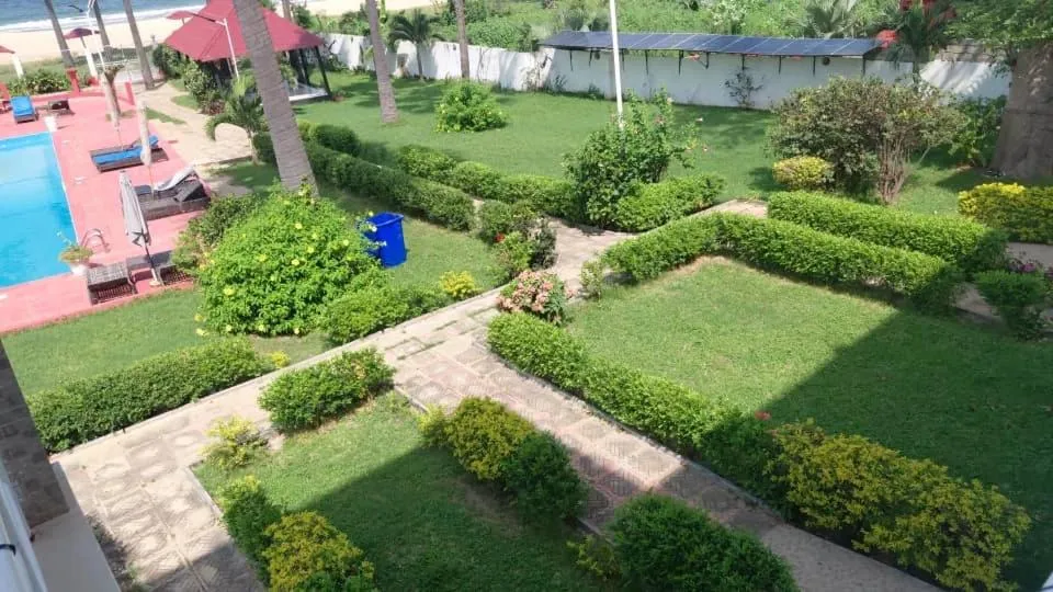 Garden in Swiss Boutique Hotel