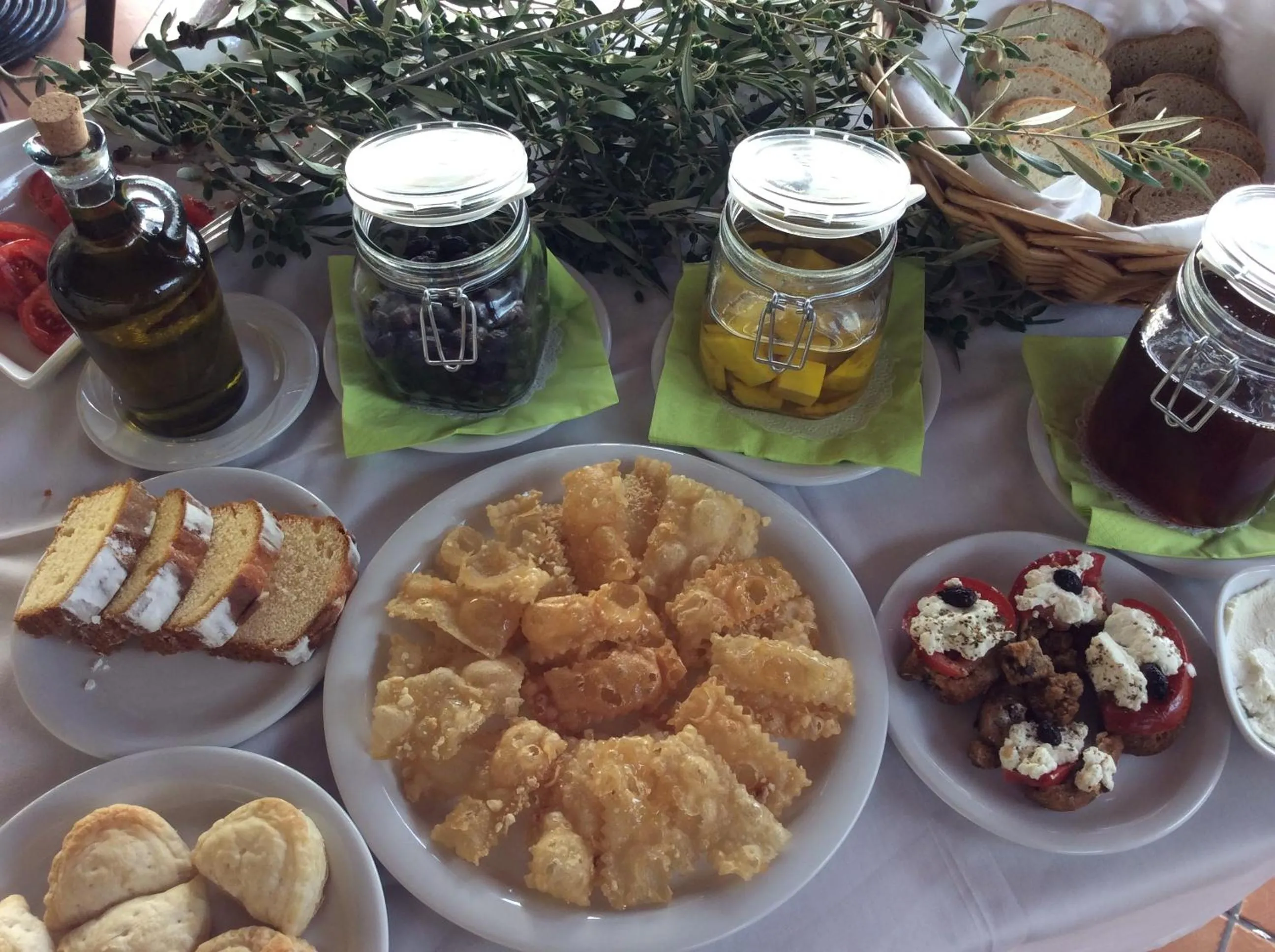 Food in Mirtilos Studios & Apartments