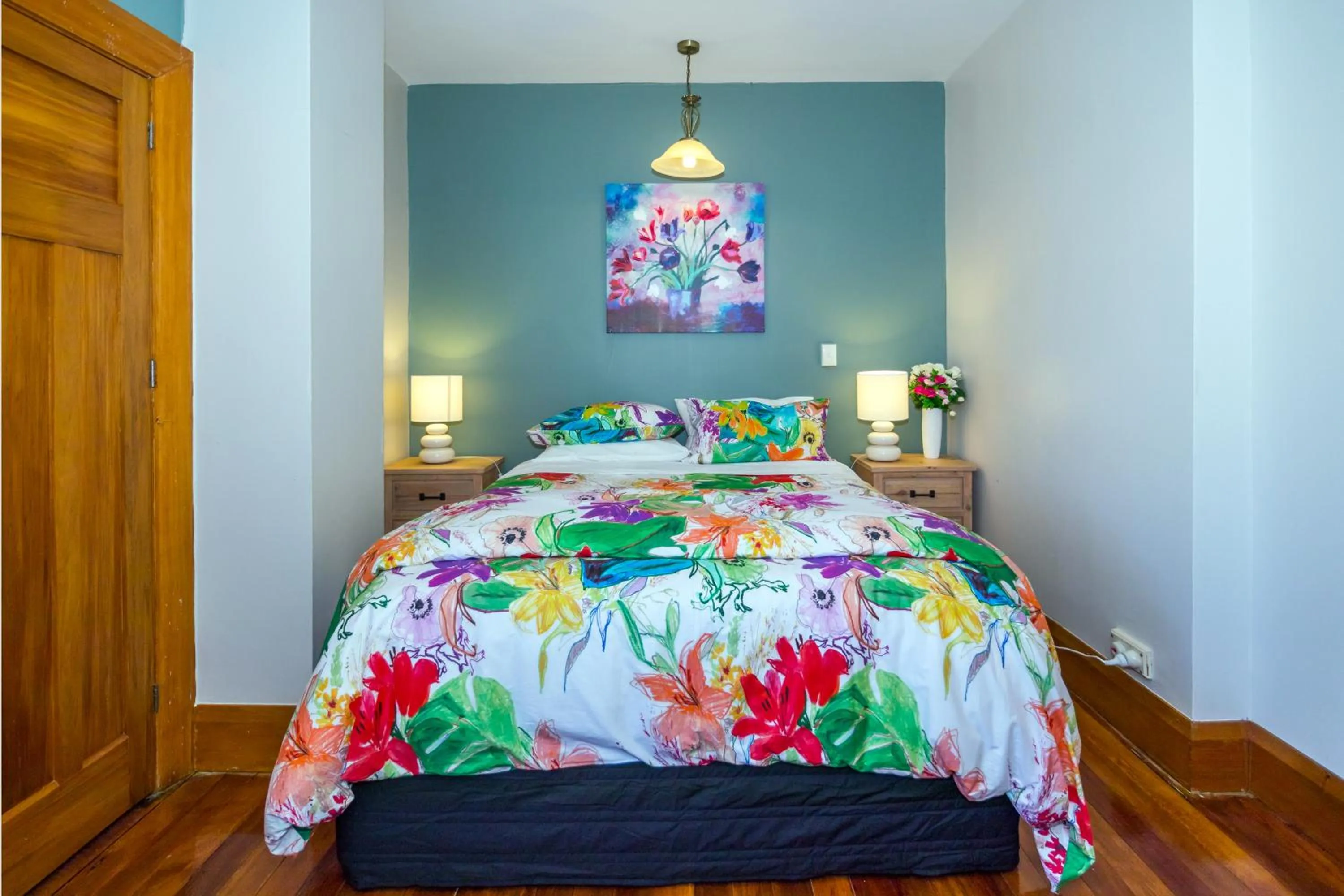 Bed in The Sanctuary Beach Side and Spa