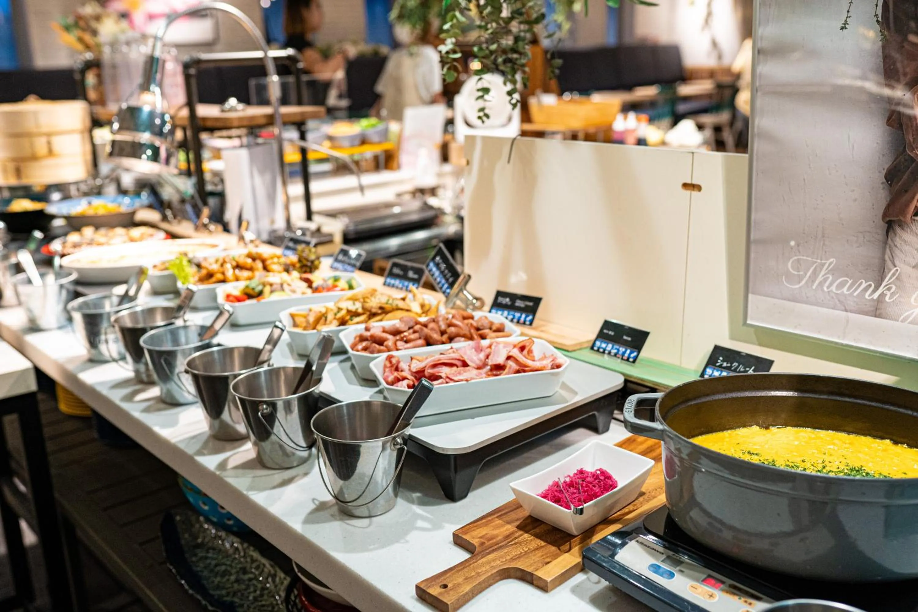 Breakfast in La'gent Hotel Okinawa Chatan Hotel and Hostel