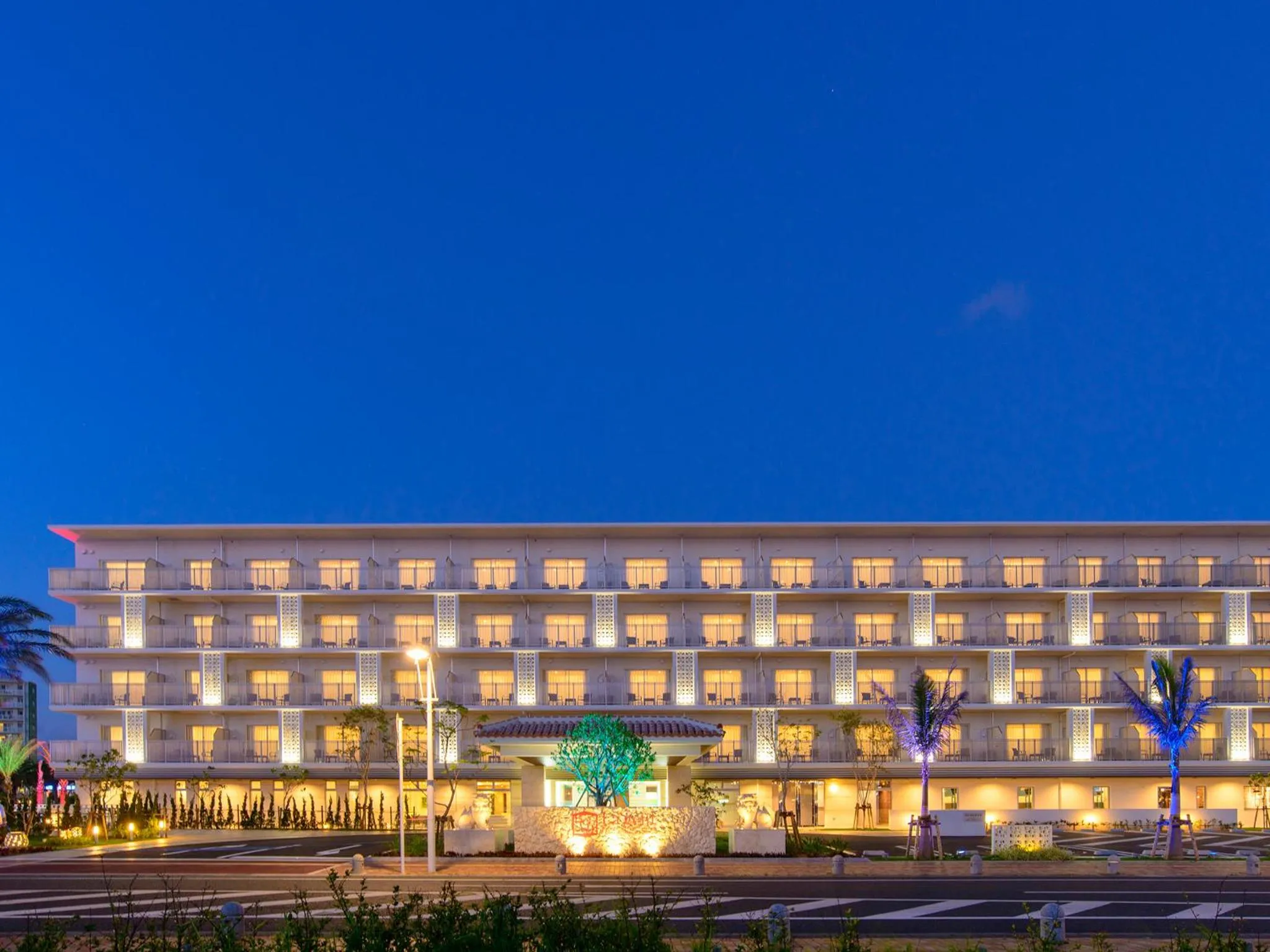 Property building in La'gent Hotel Okinawa Chatan Hotel and Hostel