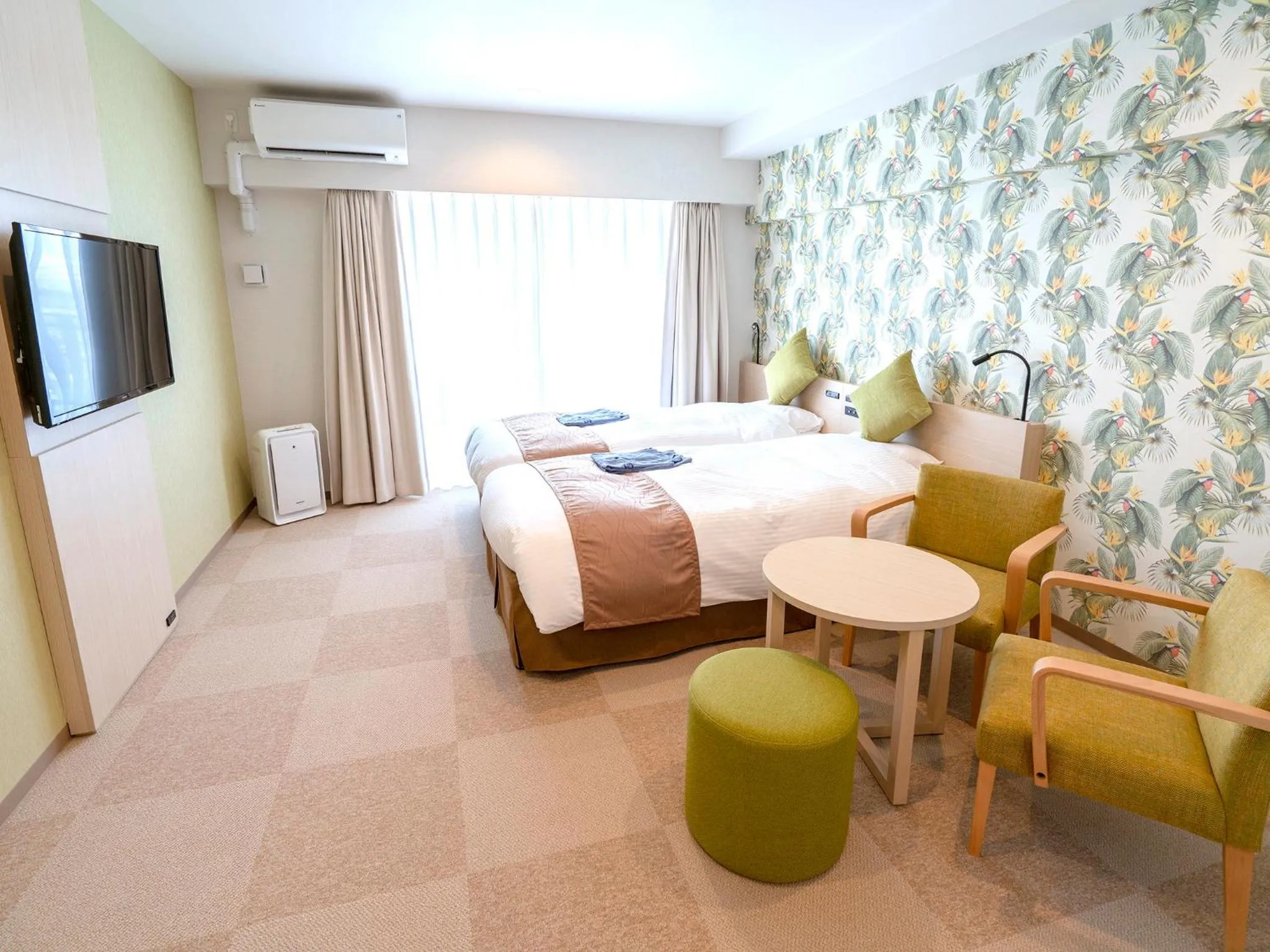 Bedroom, Bed in La'gent Hotel Okinawa Chatan Hotel and Hostel