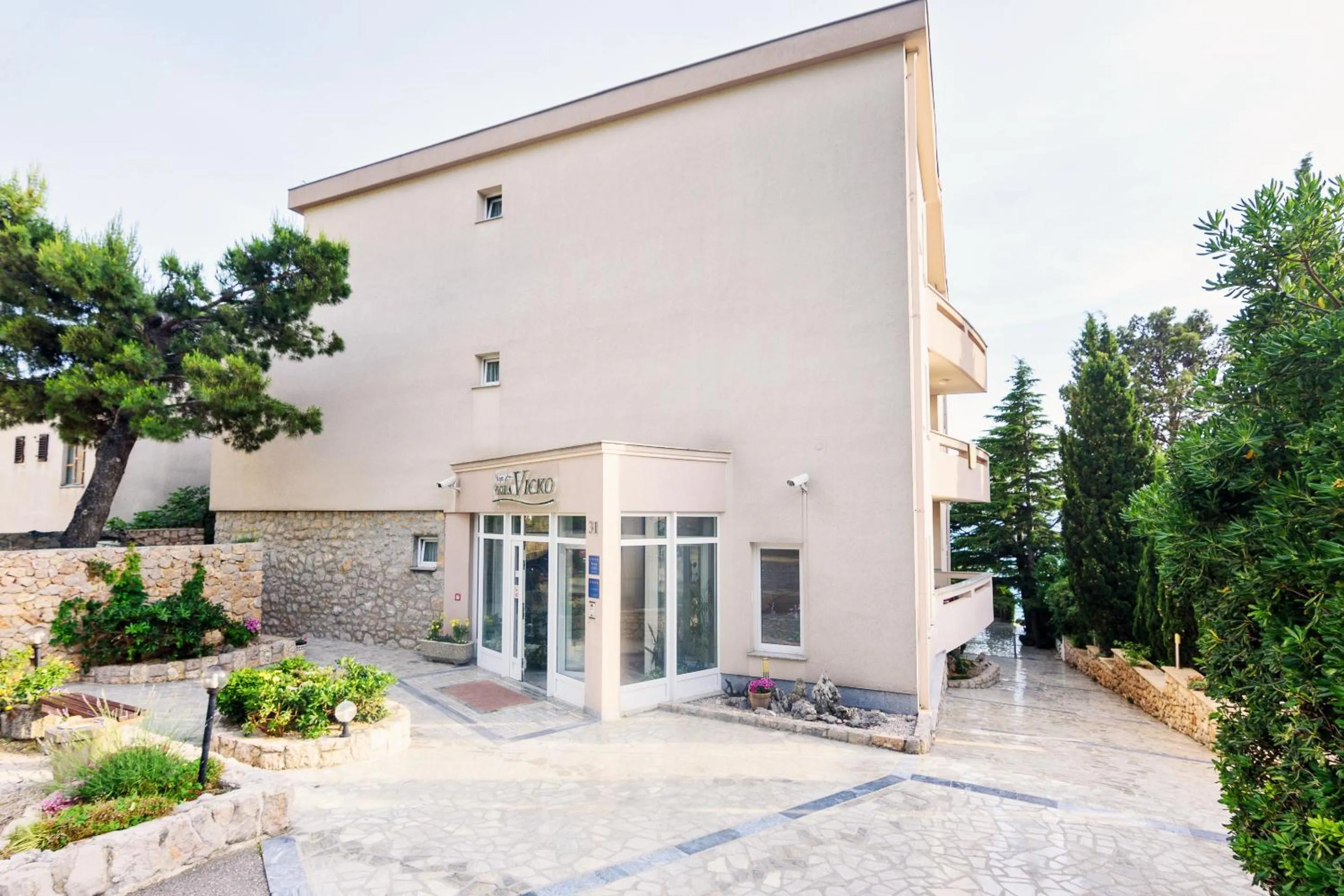 Facade/entrance in Villa Vicko