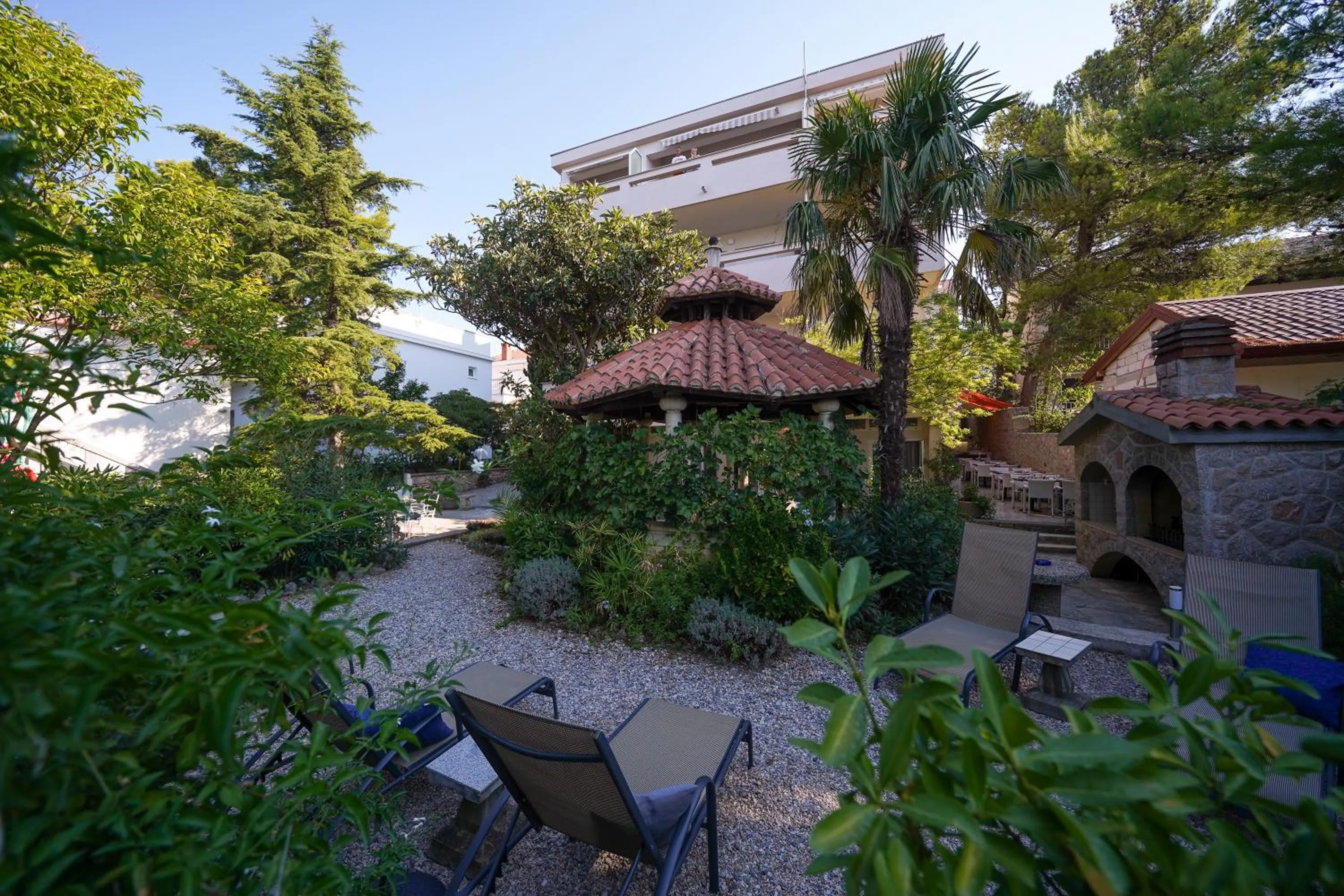 Garden in Villa Vicko