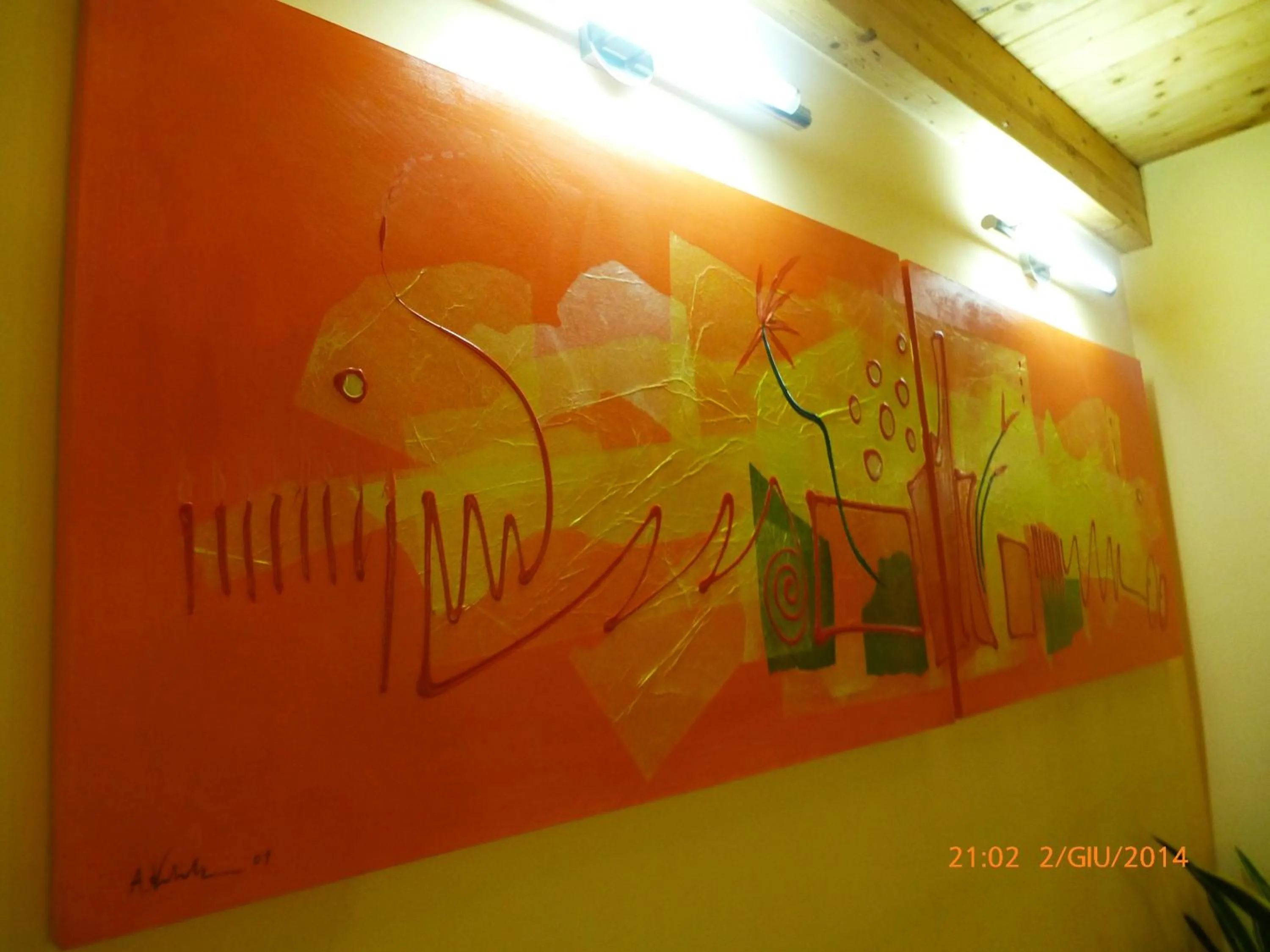 Decorative detail in B&B Domus Traiani Benevento