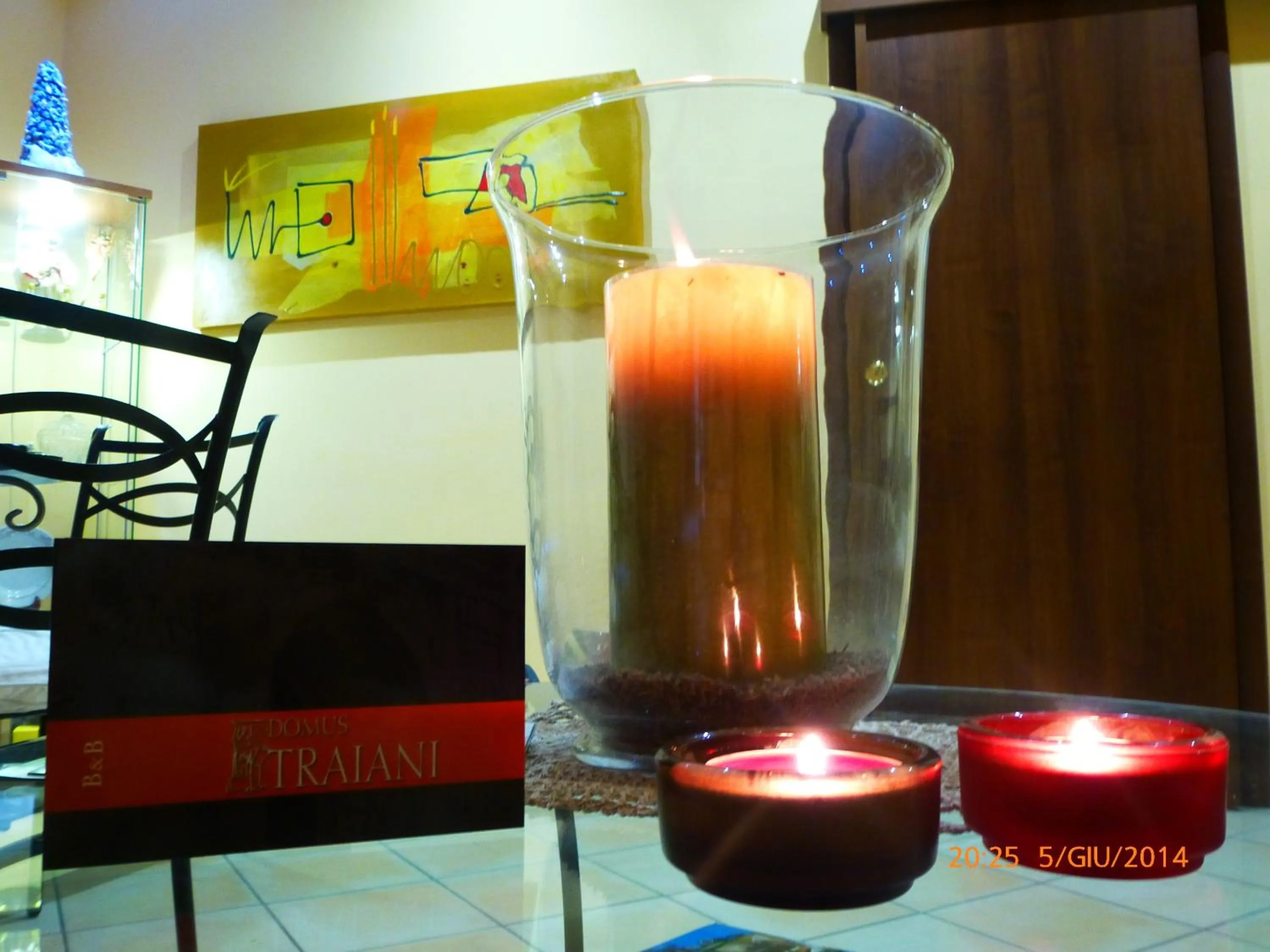 Decorative detail in B&B Domus Traiani Benevento