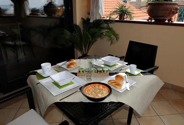 Balcony/Terrace in B&B Domus Traiani Benevento