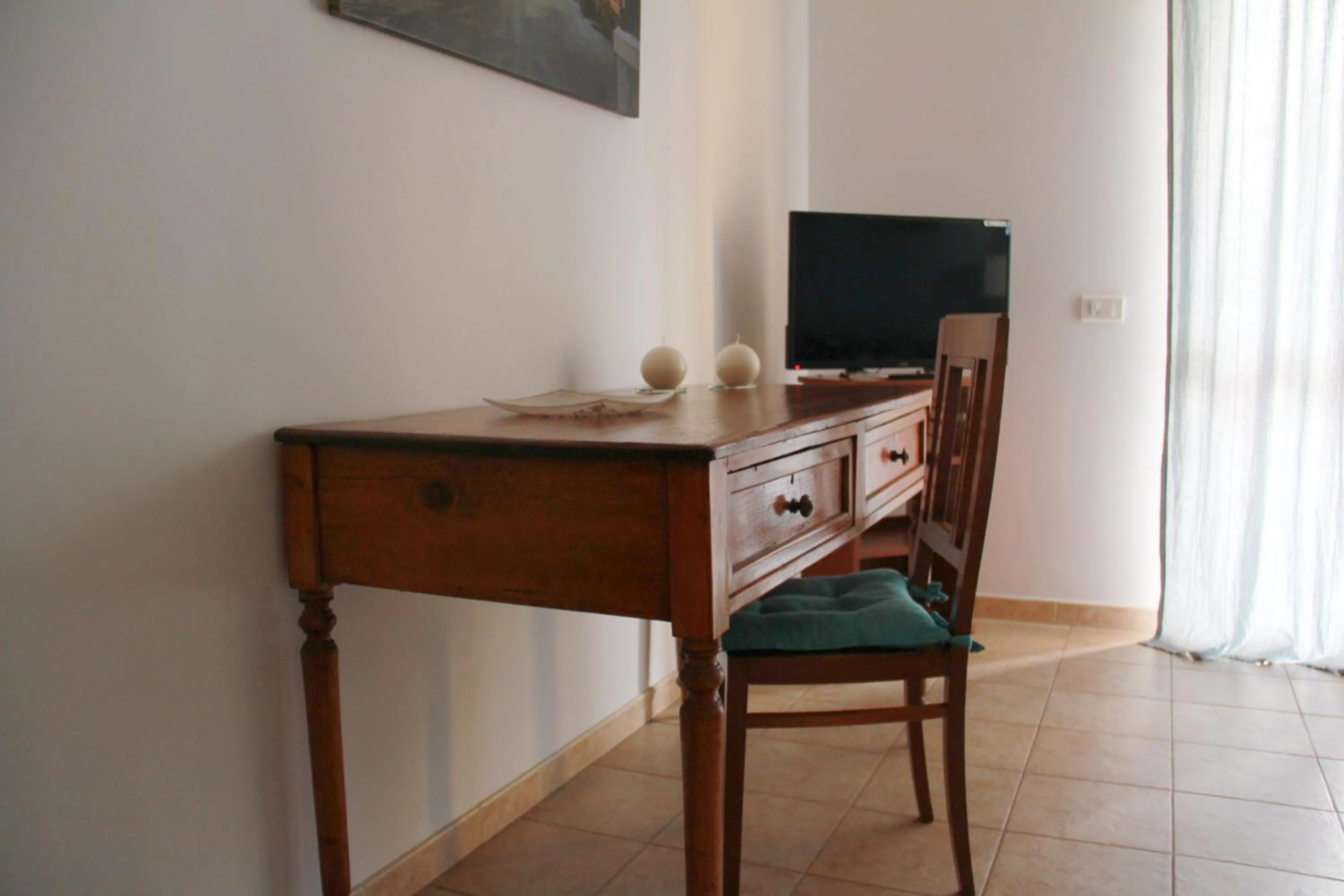 Decorative detail in B&B La Rosa Blu