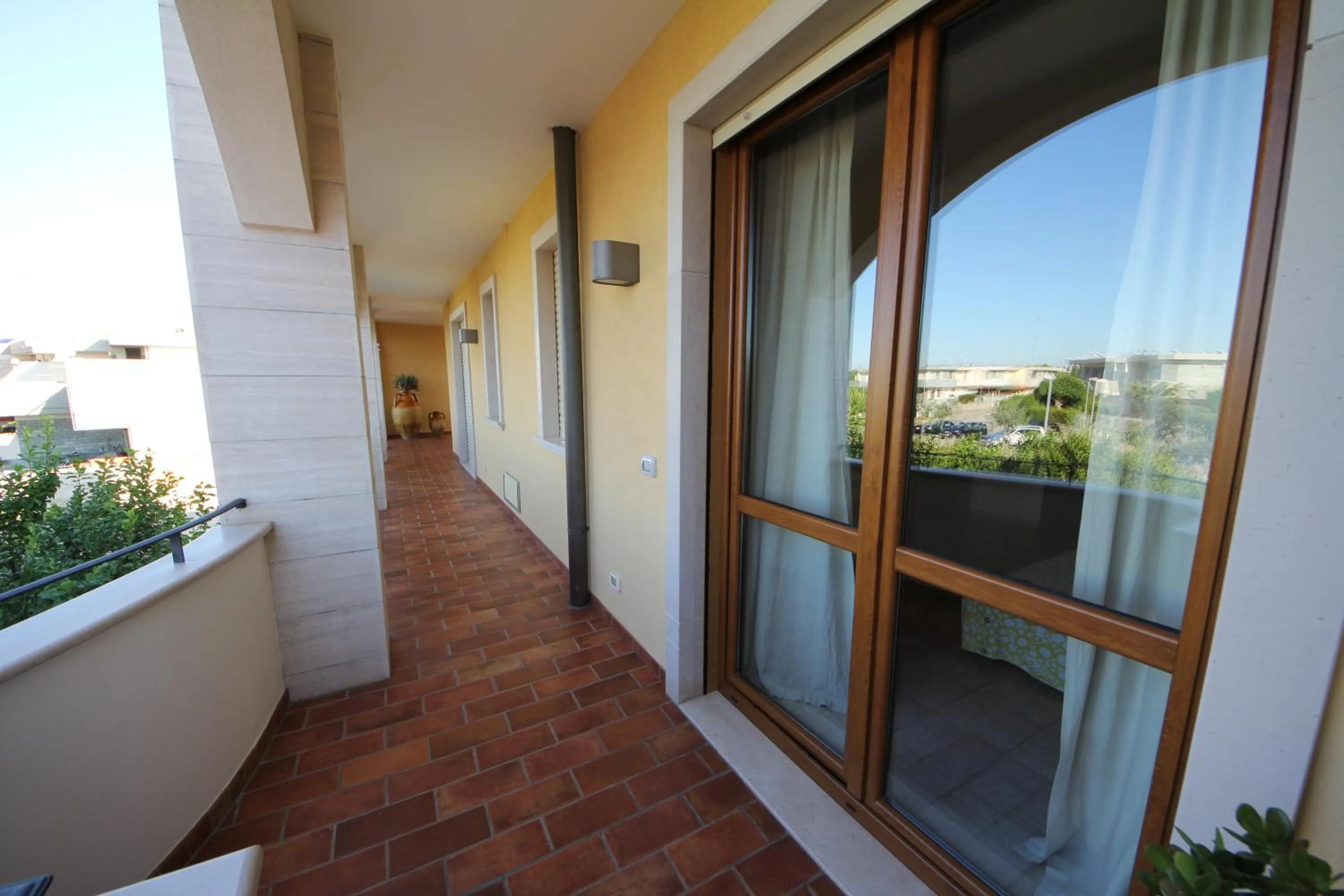 Balcony/Terrace in B&B La Rosa Blu