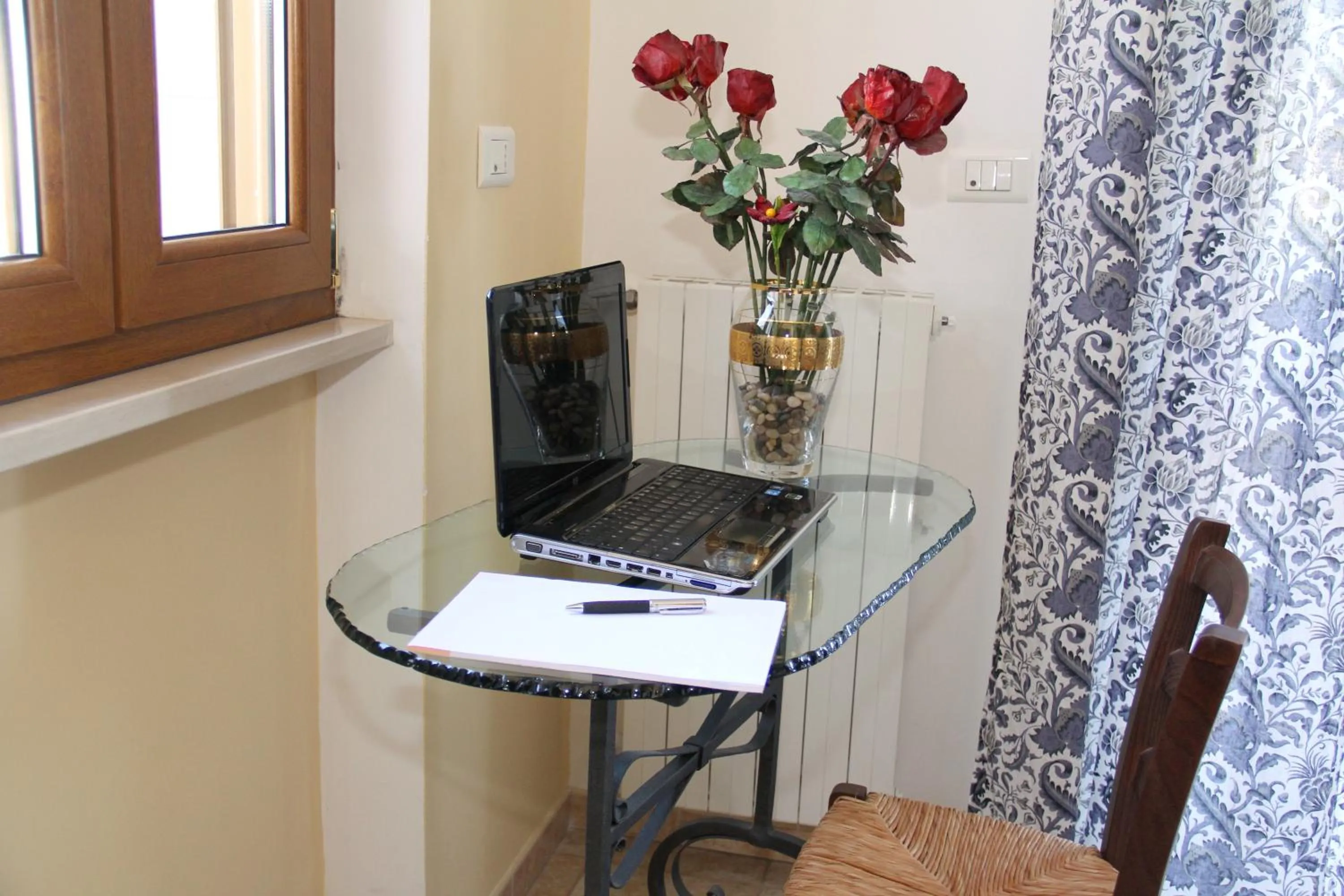 Decorative detail in B&B La Rosa Blu