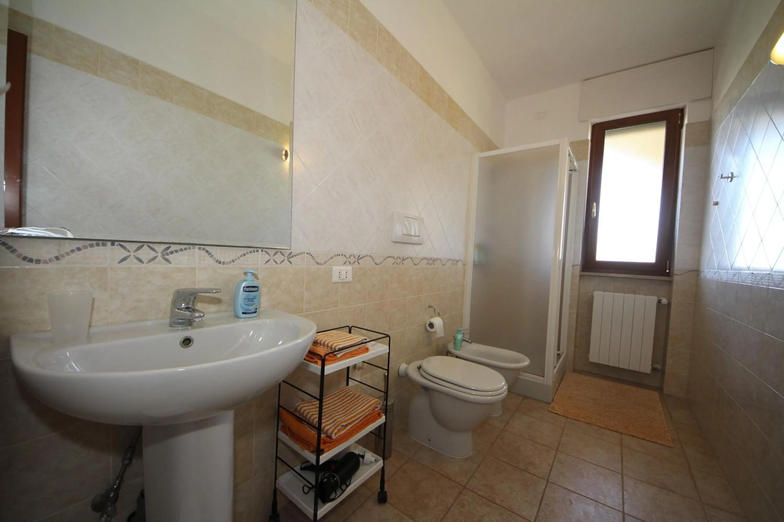 Bathroom in B&B La Rosa Blu