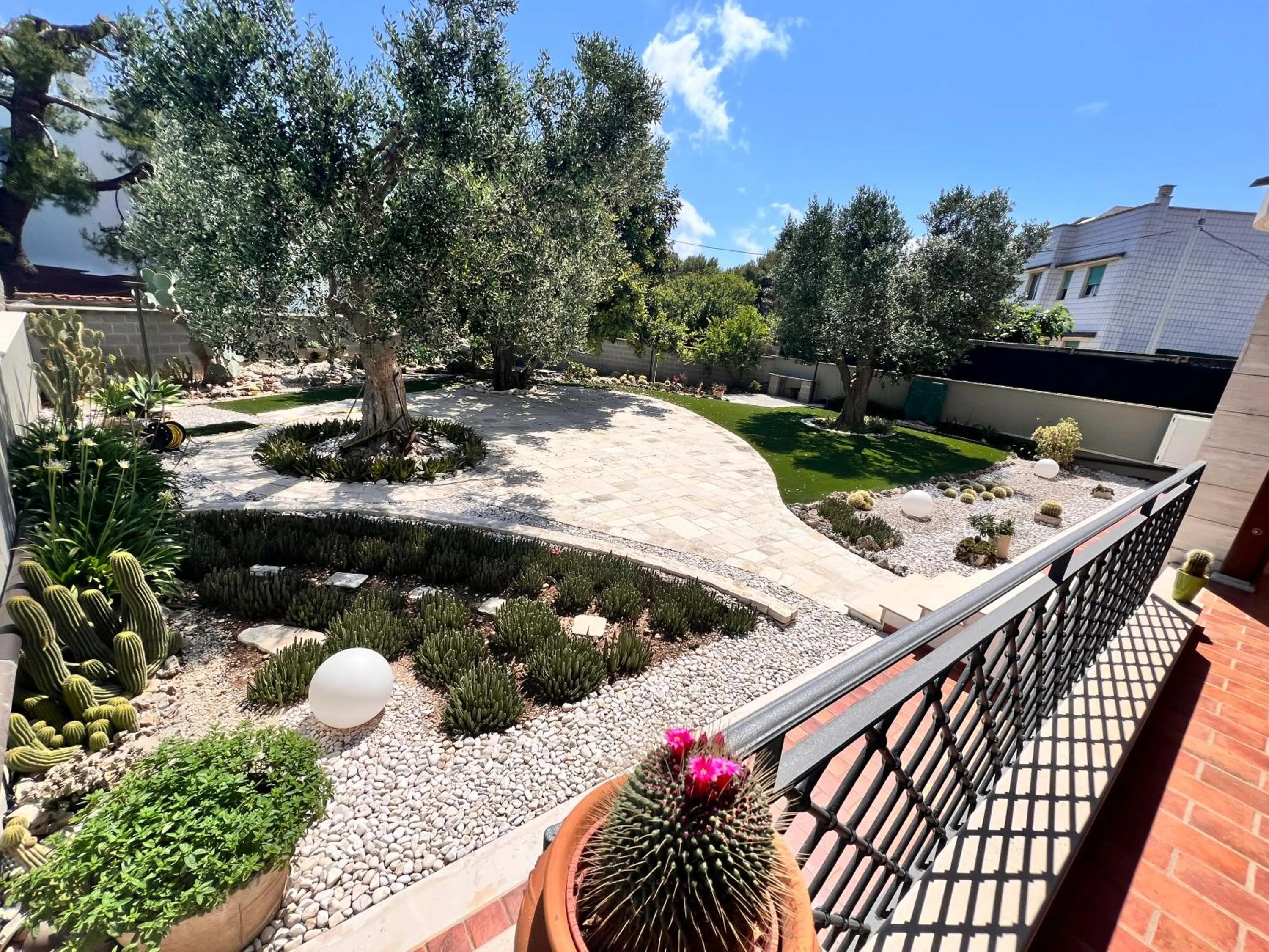 Garden in B&B La Rosa Blu