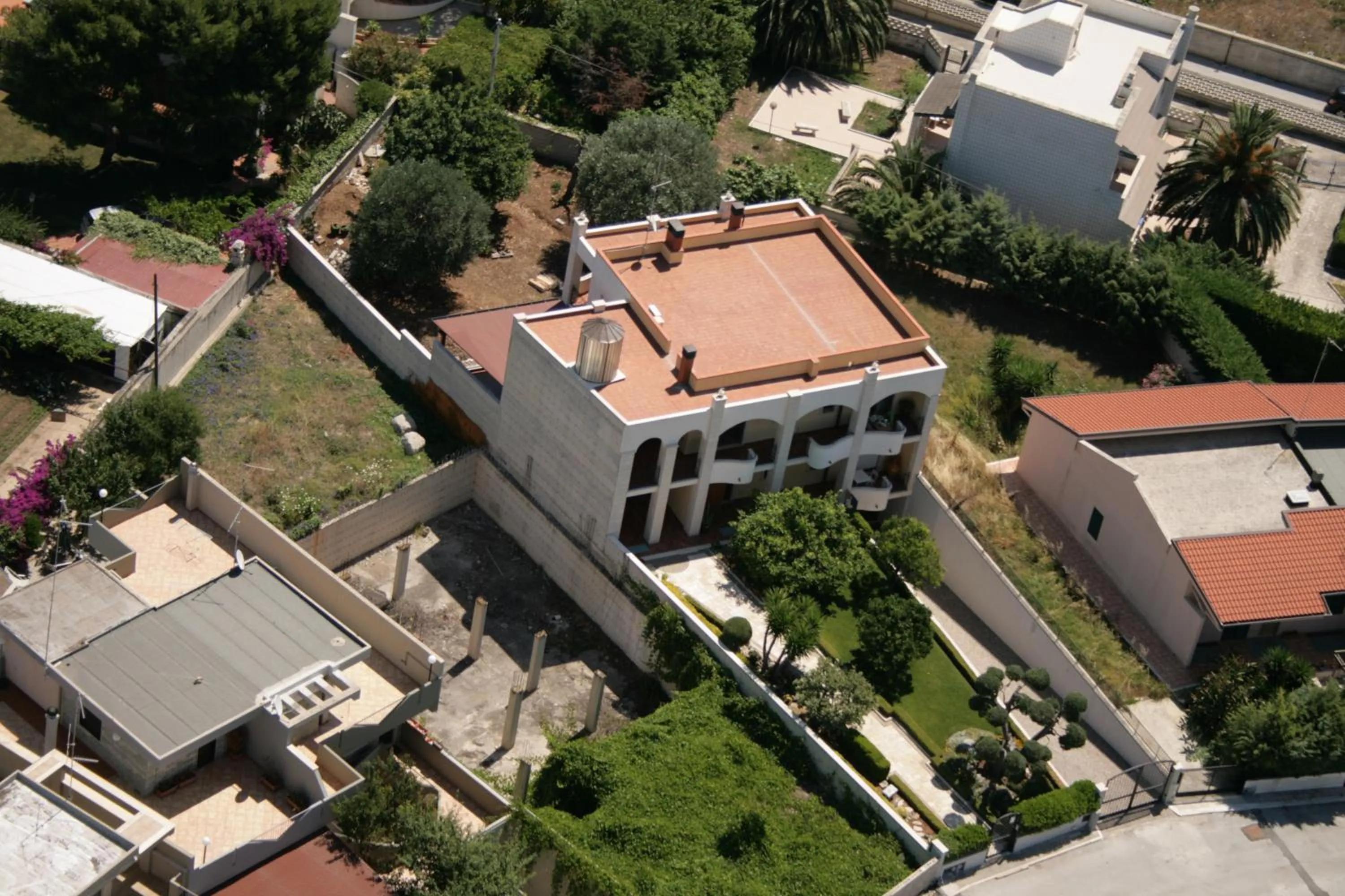 Facade/entrance in B&B La Rosa Blu