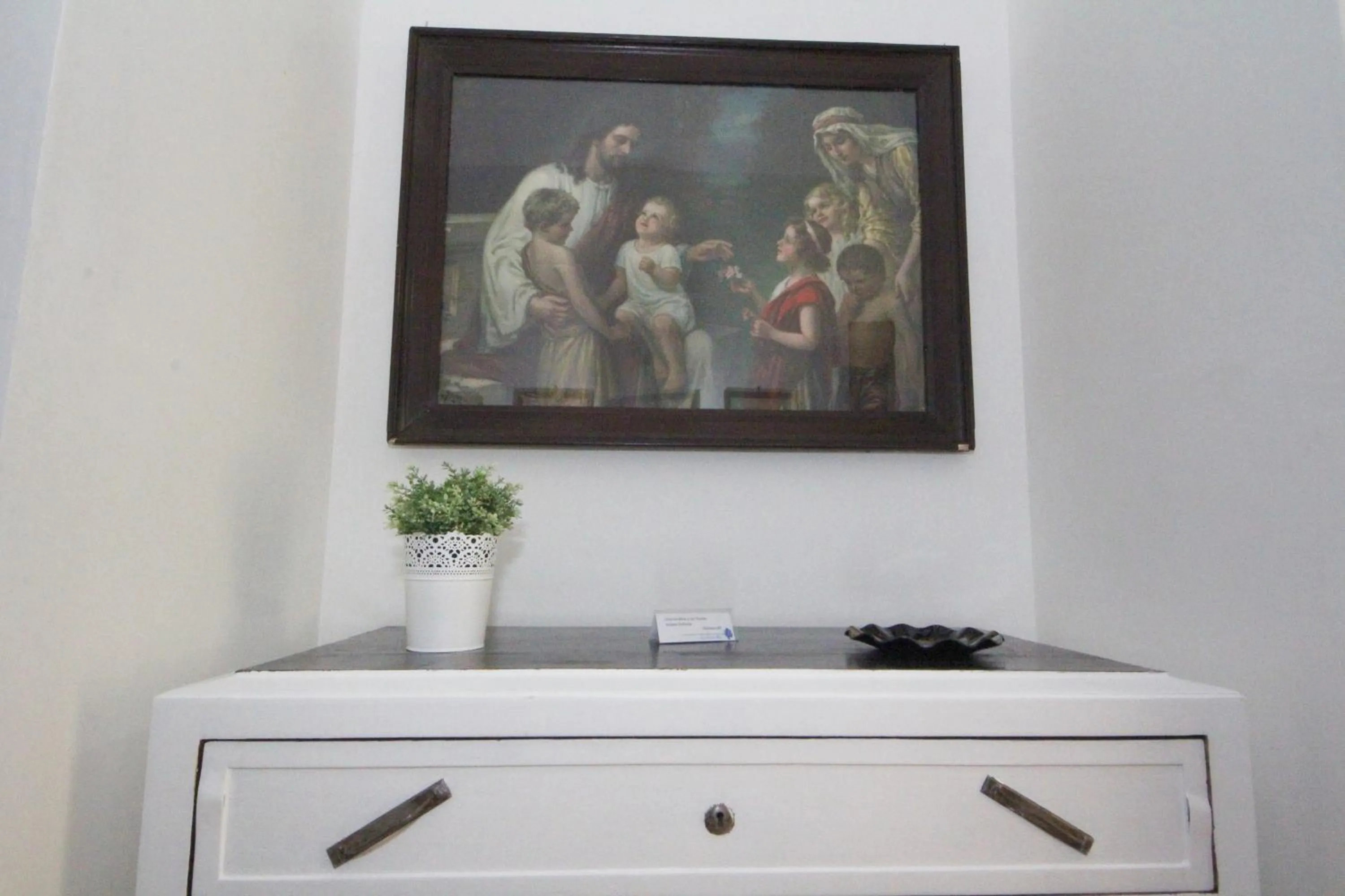 Decorative detail in B&B La Rosa Blu