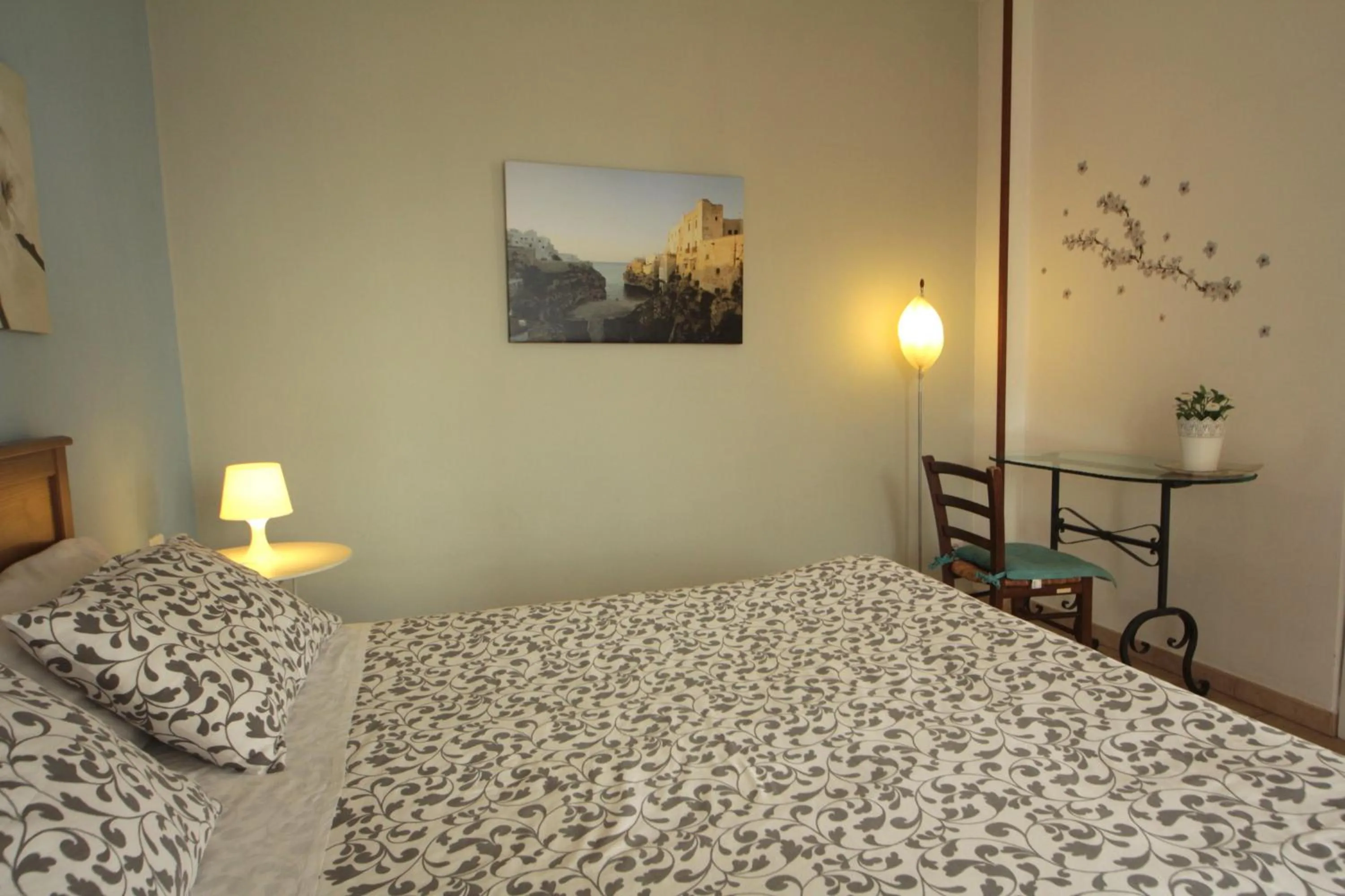 Bed in B&B La Rosa Blu