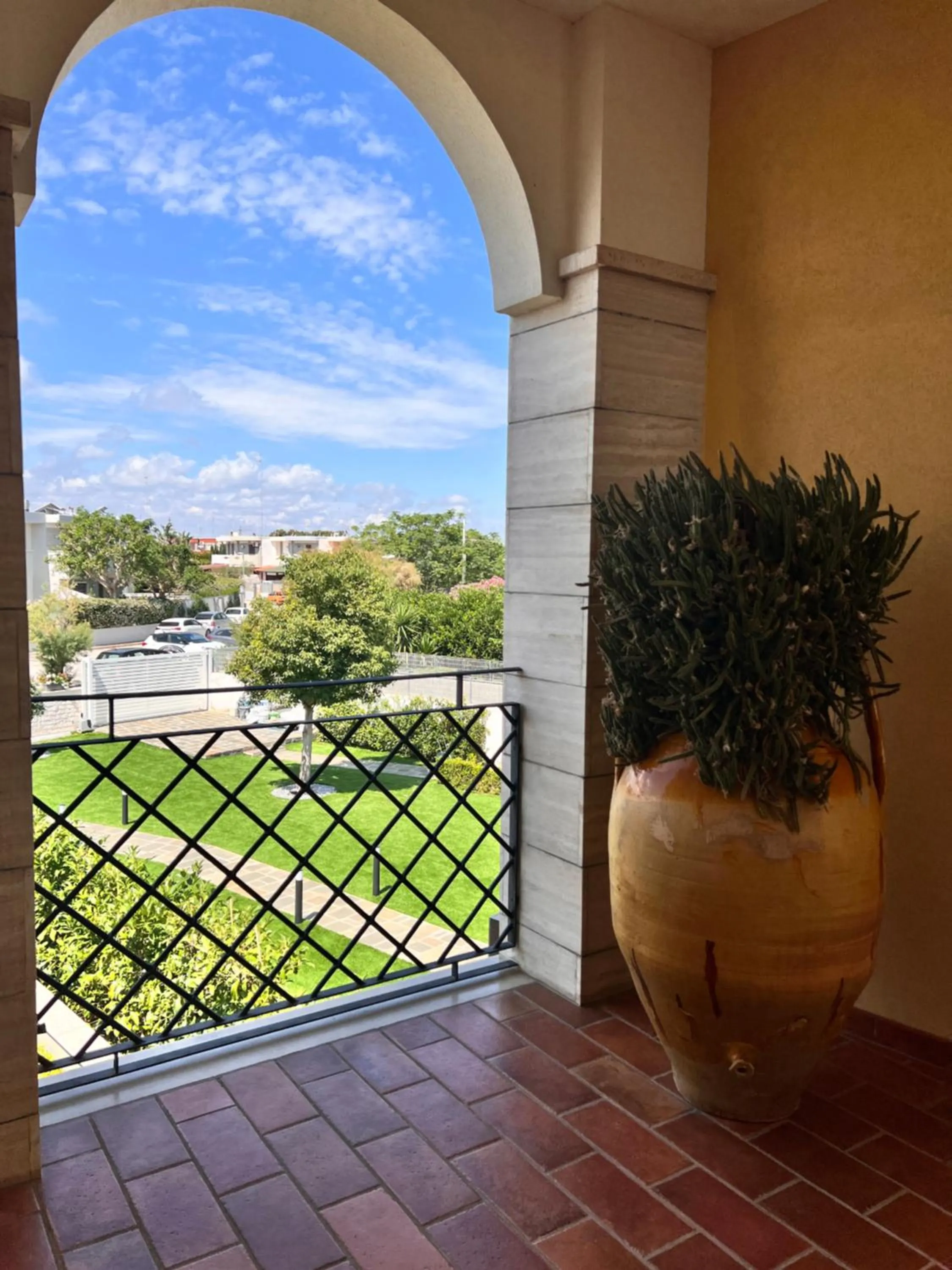 Balcony/Terrace in B&B La Rosa Blu