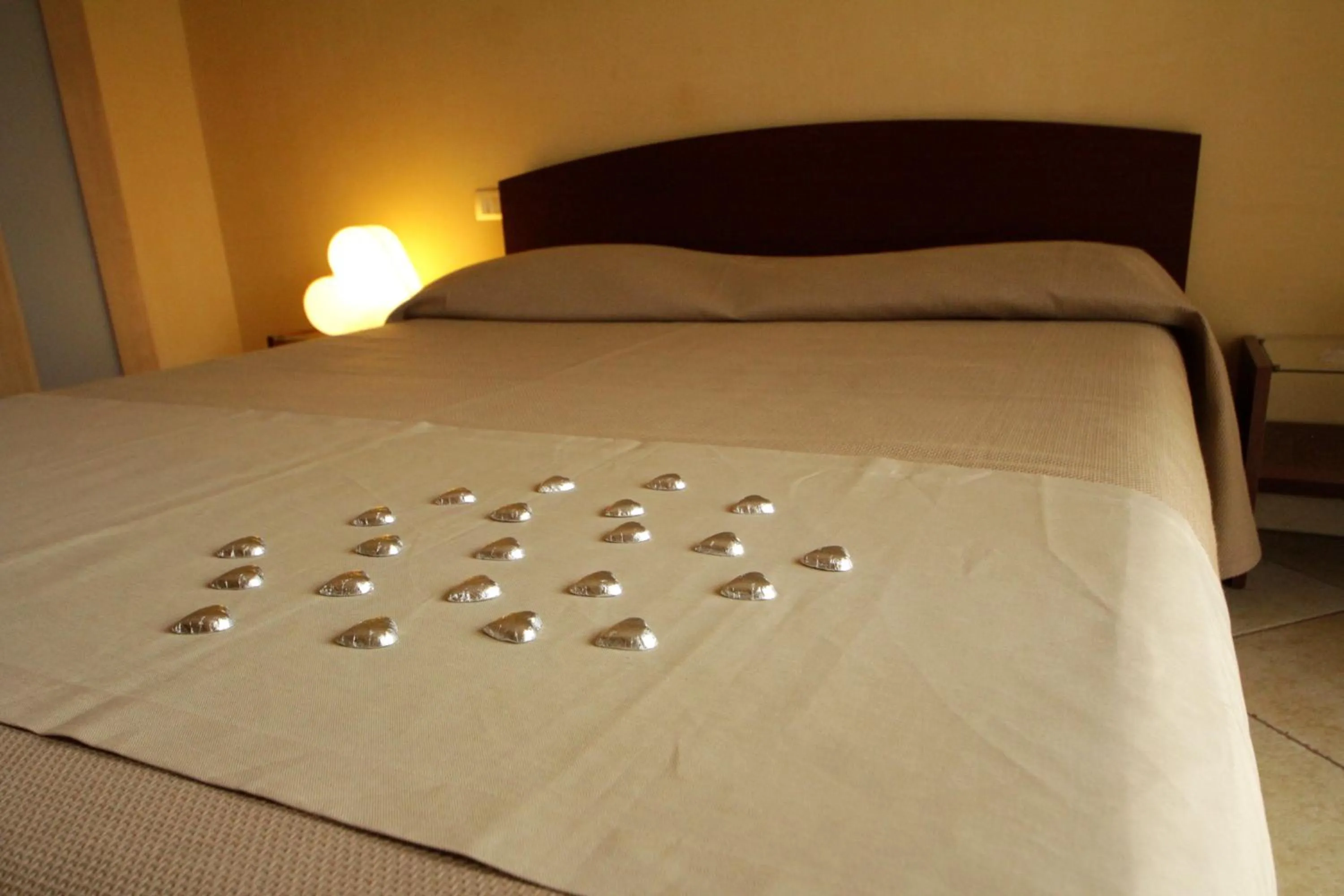 Decorative detail, Bed in B&B La Rosa Blu