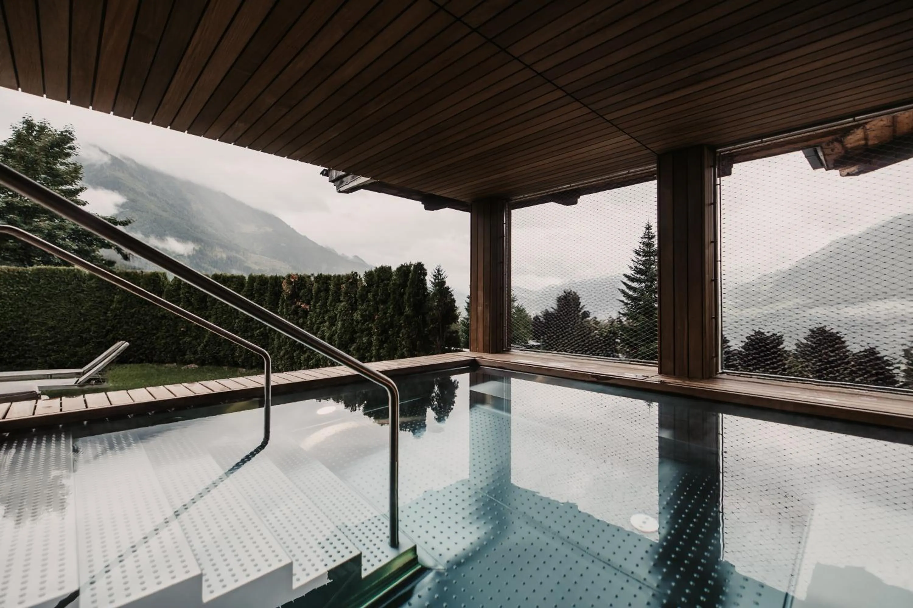 Swimming pool in Sonnhof Alpendorf - an adults only place