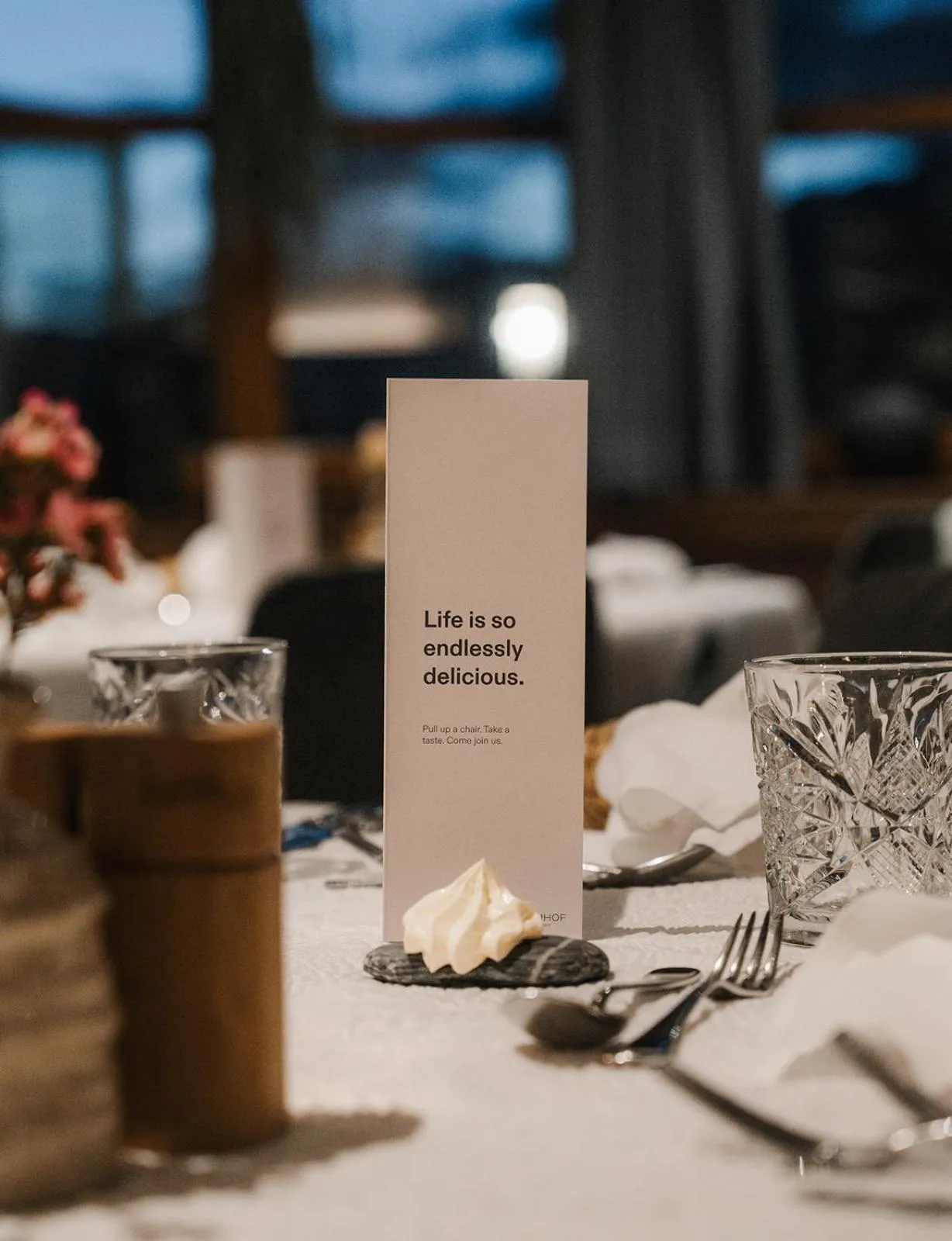 Restaurant/places to eat in Sonnhof Alpendorf - an adults only place