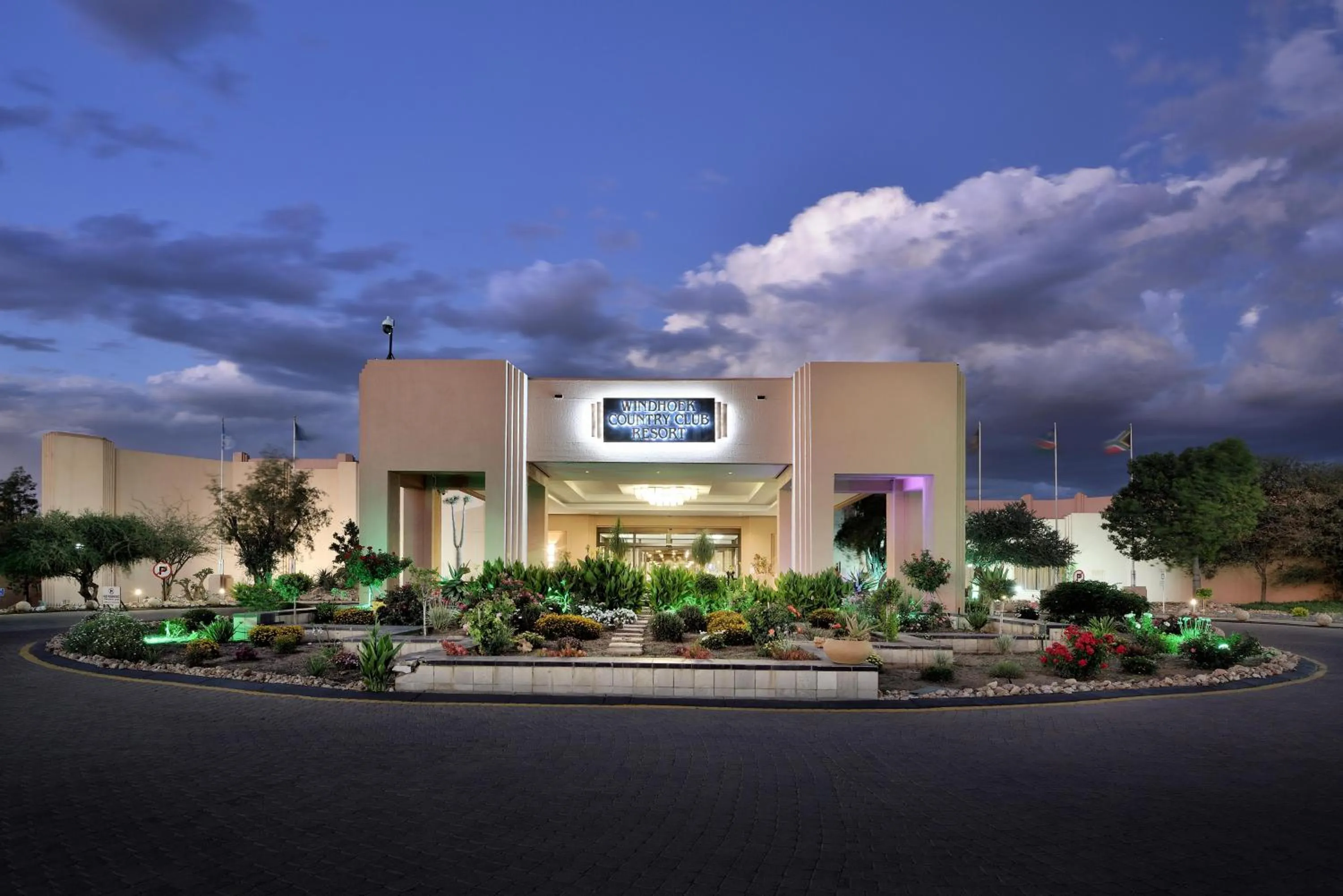 Property building in Windhoek Country Club Resort